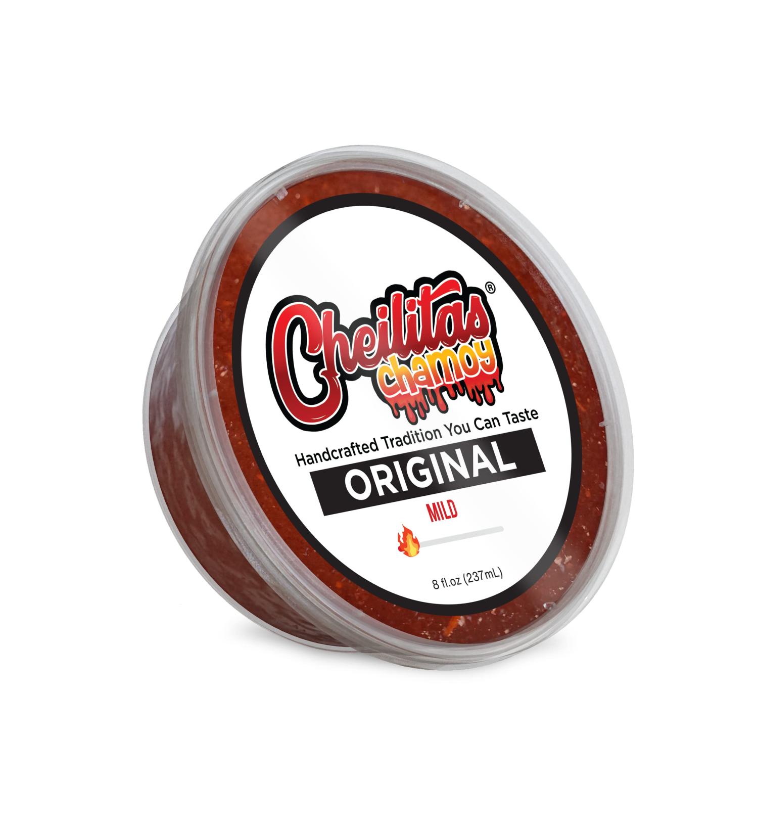 Cheilitas Chamoy Mexican Rim Candy Dip Paste 8 oz - Hand Crafted for Drinks, Cocktails, Micheladas, Beer | Original Flavor - 8 Fl Oz - Buy Online on GoSupps.com