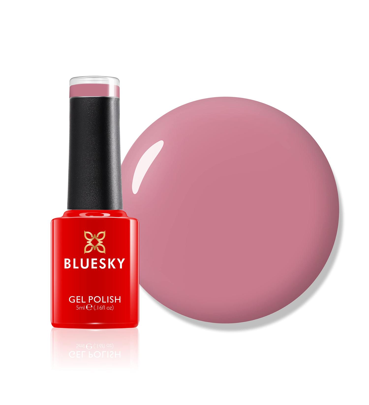 Bluesky Gel Nail Polish Clay Canyon Mini 80571 Salmon Pink Long Lasting Chip Resistant 5ml (Requires Drying Under UV LED Lamp) - Buy Online on GoSupps.com