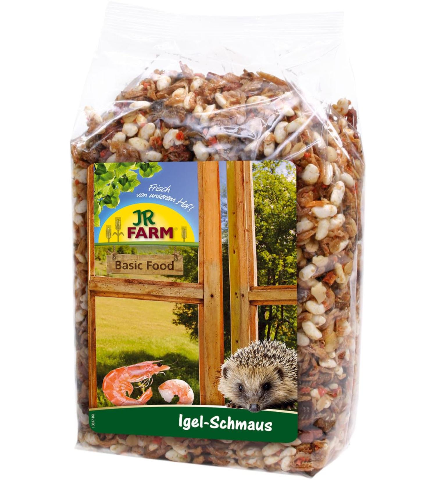 Jr farm garden hedgehog feast 500 g