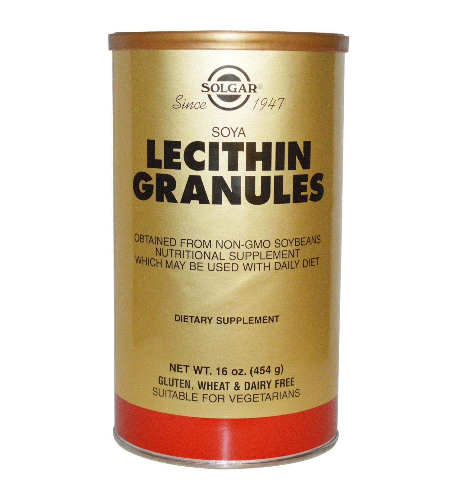 Solgar Soya Lecithin Granules 16 oz (454 g)