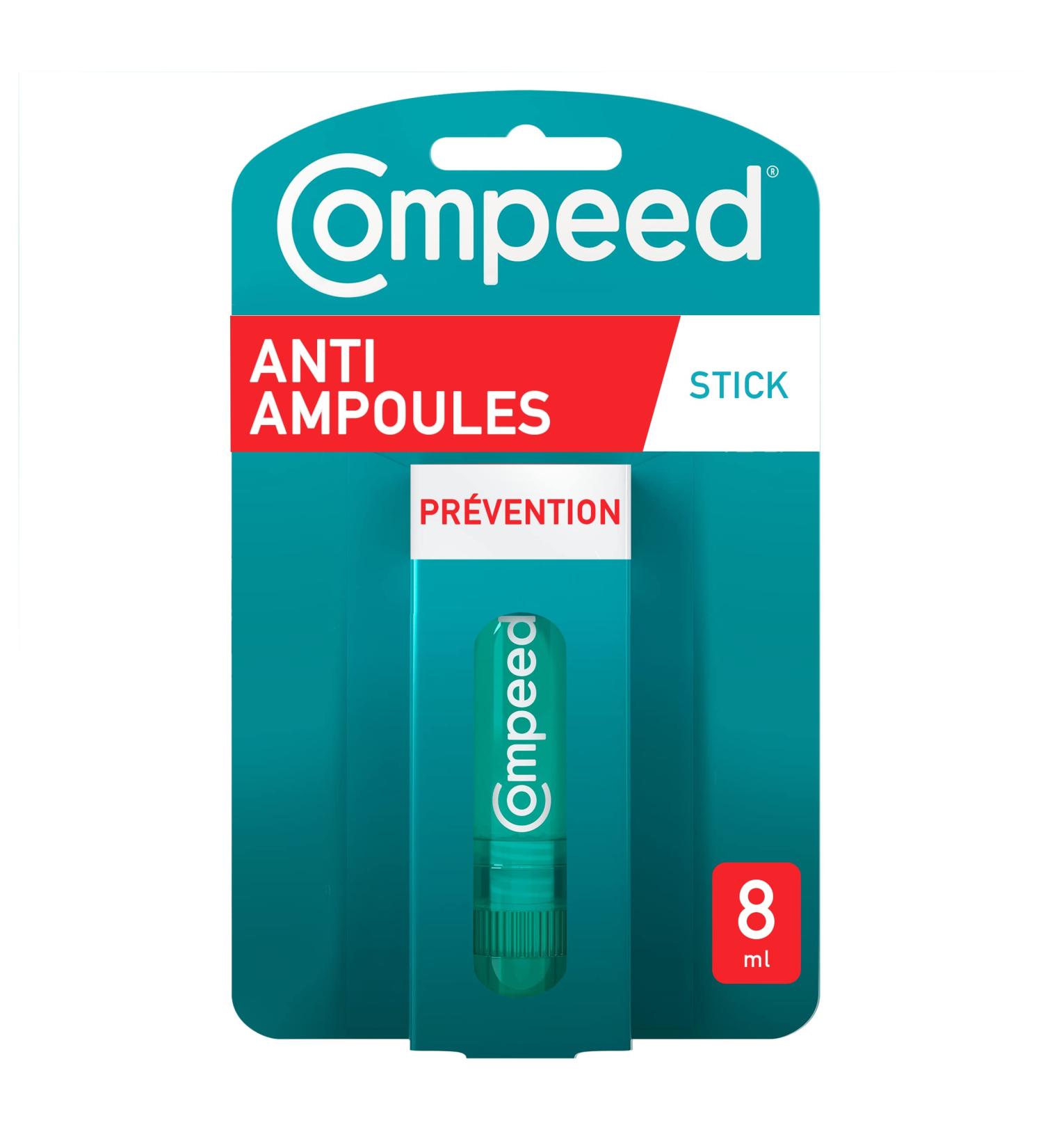 Compeed Anti-Blister Stick 8ml | Foot Care Anti-Friction | Prevent Blisters Worldwide - Buy Online on GoSupps.com
