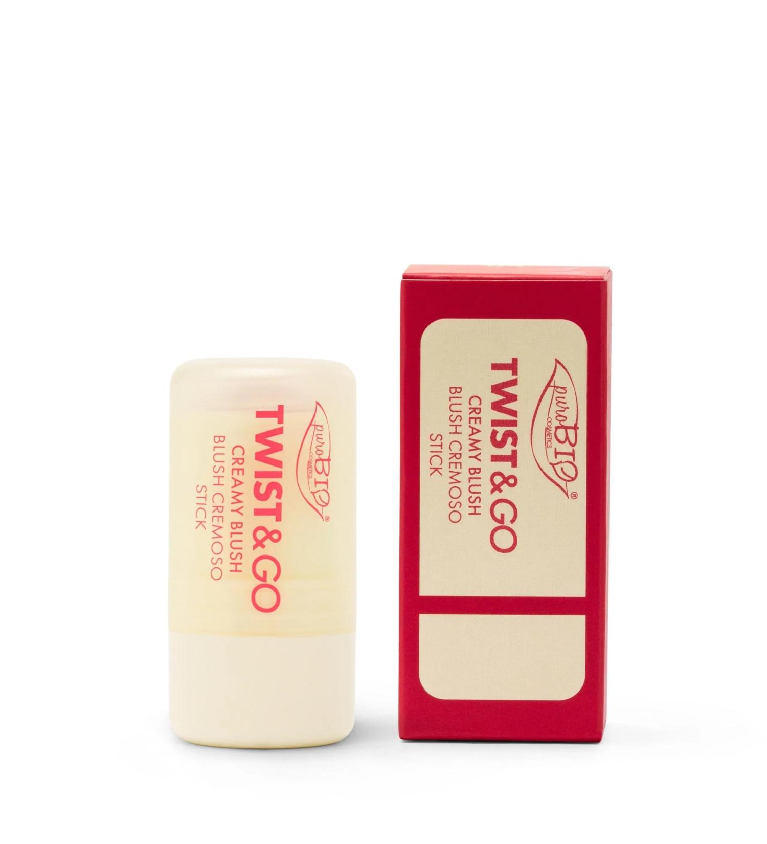 PUROBIO Purobio - Creamy Blush Fraise Twist & Go - 04-5 gr