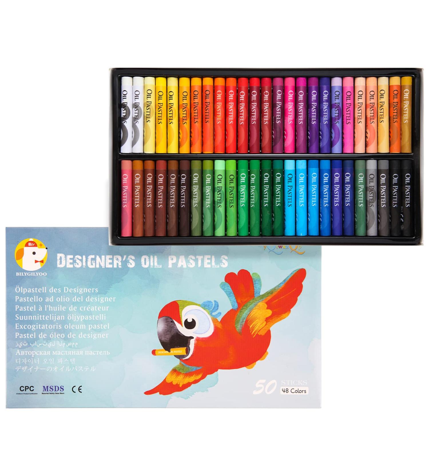 YQSWXZQP Oil Pastels Set - Vibrant Crayons and Oil Sticks for Artists - Perfect for Drawing, Painting, and Blending - Ideal for Beginners and Pros - Buy Online on GoSupps.com