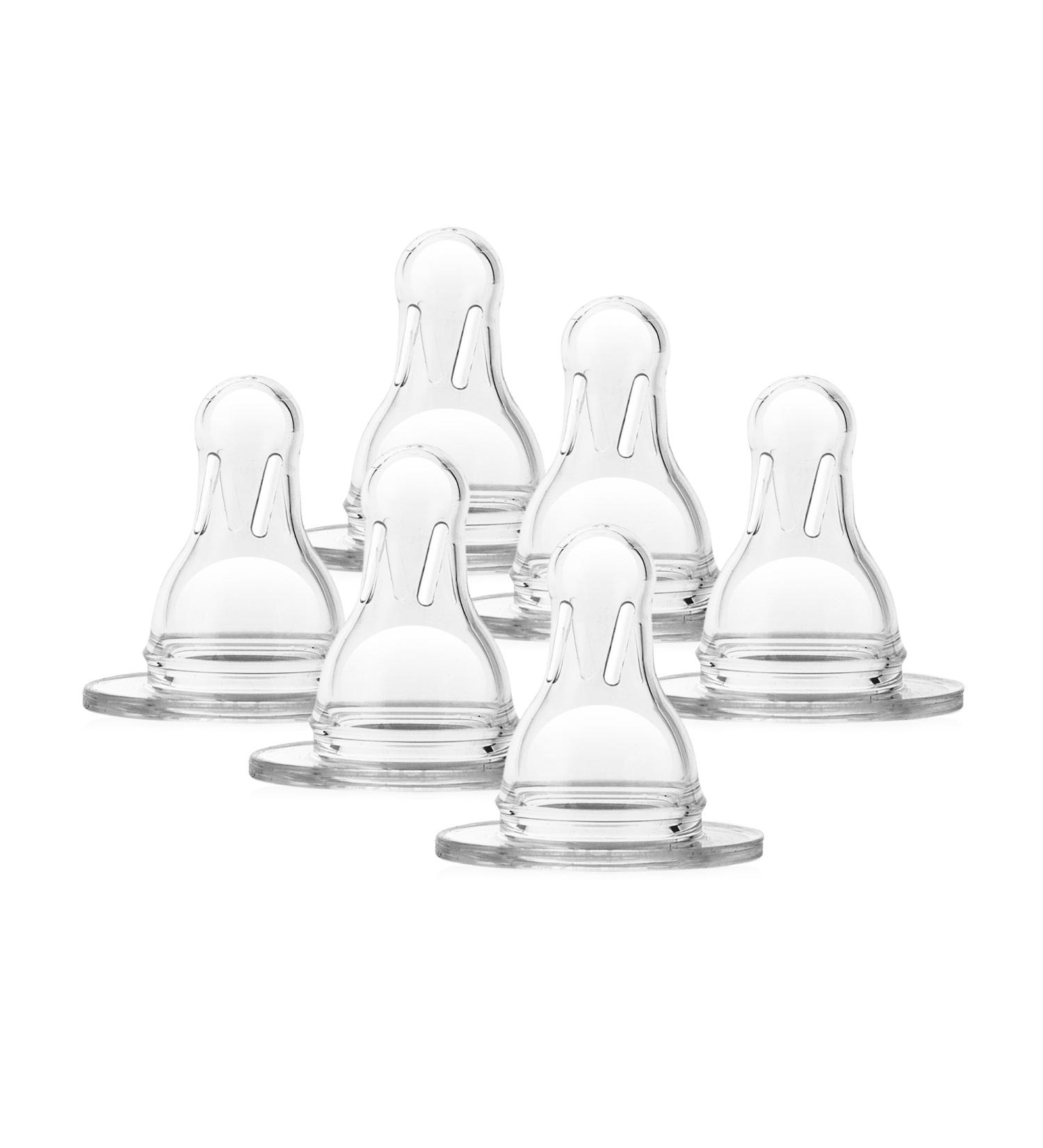 Dr. Brown's Standard Nipple Level 4 - Pack of 6 | Replacement Nipples - Buy Online on GoSupps.com