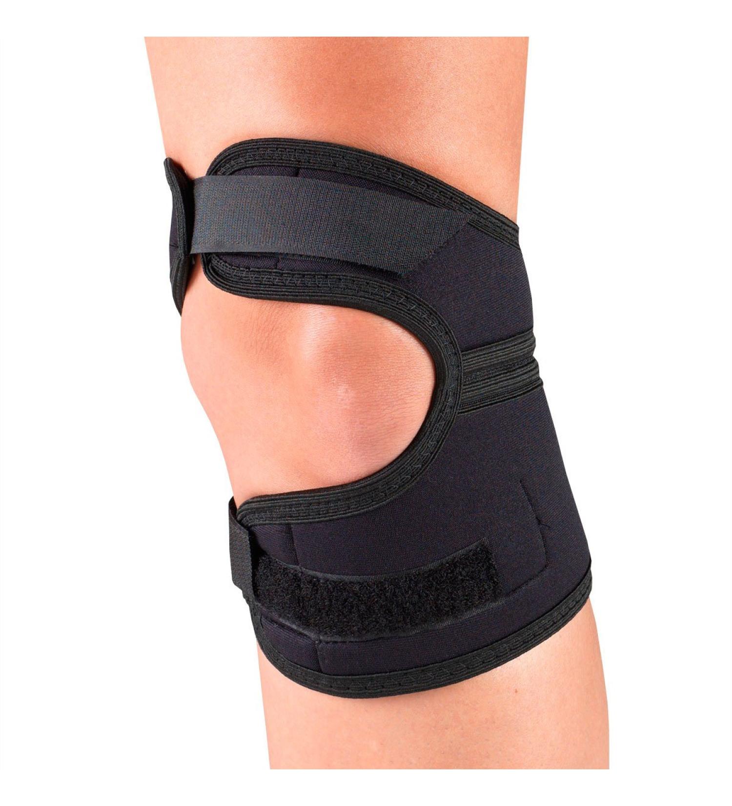 OTC Patella Stabilizer Kneecap - Neoprene Support Brace Medium Size Black | International Shipping Available - Buy Online on GoSupps.com