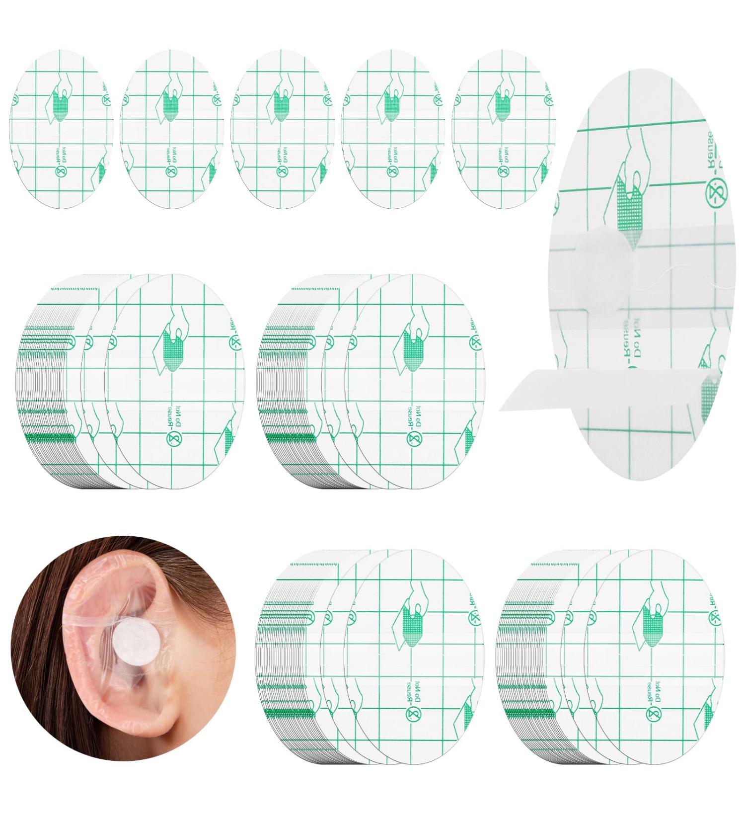 120 Waterproof Ear Covers for Shower & Swimming | Ear Stickers & Protectors for Water Sports - Buy Online on GoSupps.com