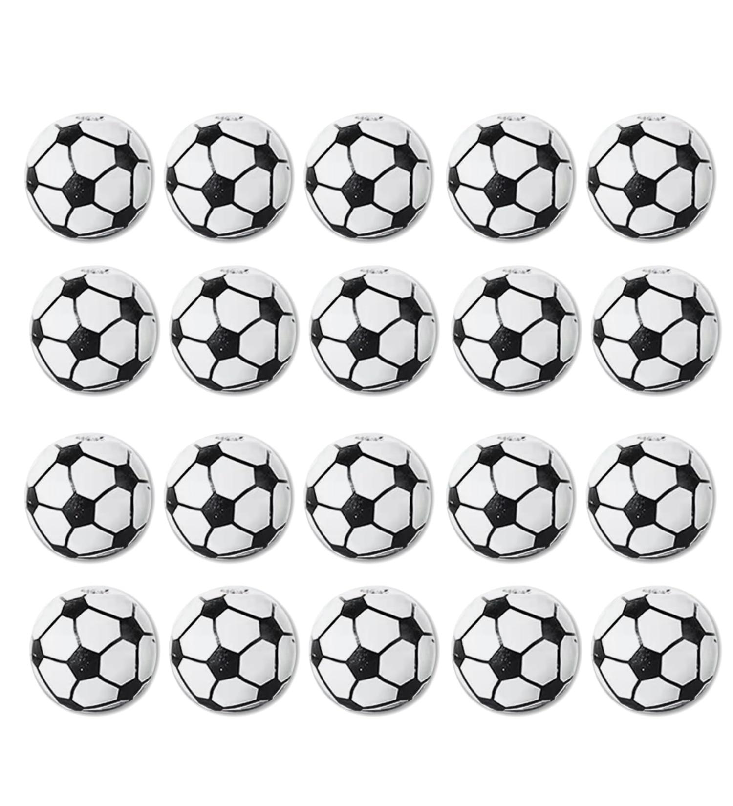 Lot de 20 perles de football am ricain perles de sport perles de football volley-ball tennis 5 styles perles en bois pour le bricolage 1 - Buy Online on GoSupps.com