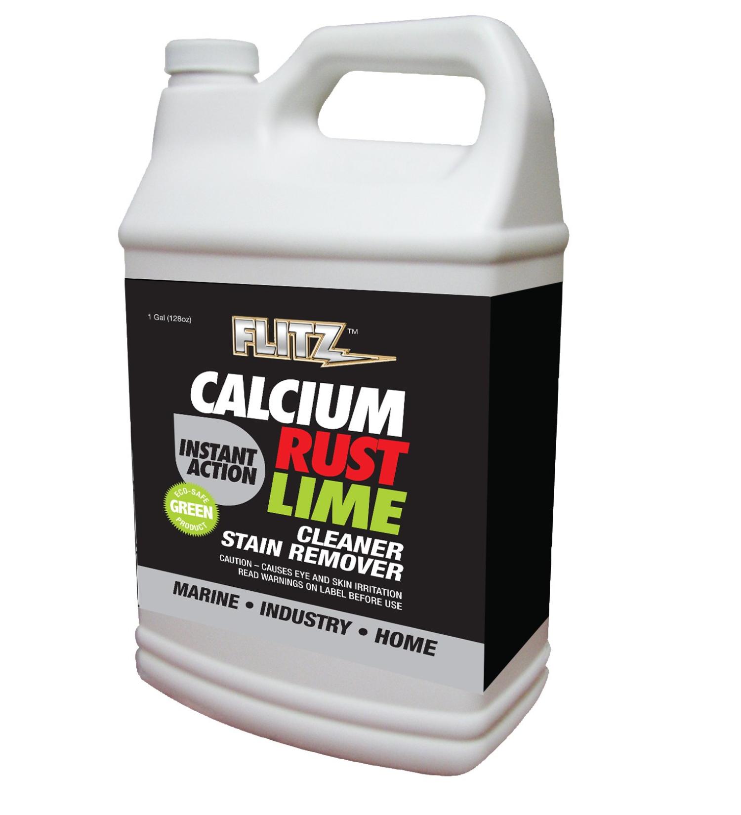 Flitz CR 01610 Instant Calcium Lime Rust Remover 1 Gallon - Refill Bottle - Buy Online on GoSupps.com