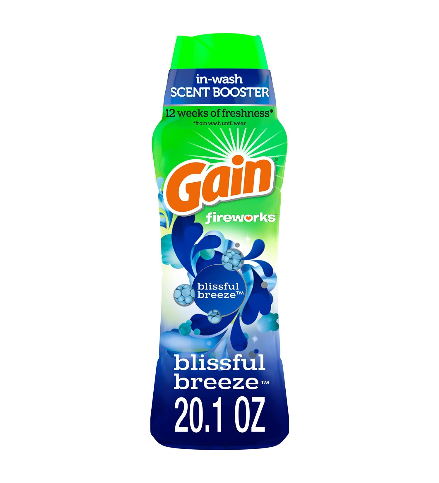 Gain Fireworks Blissful Breeze Scent Booster Beads 20.1oz - Buy Online on GoSupps.com