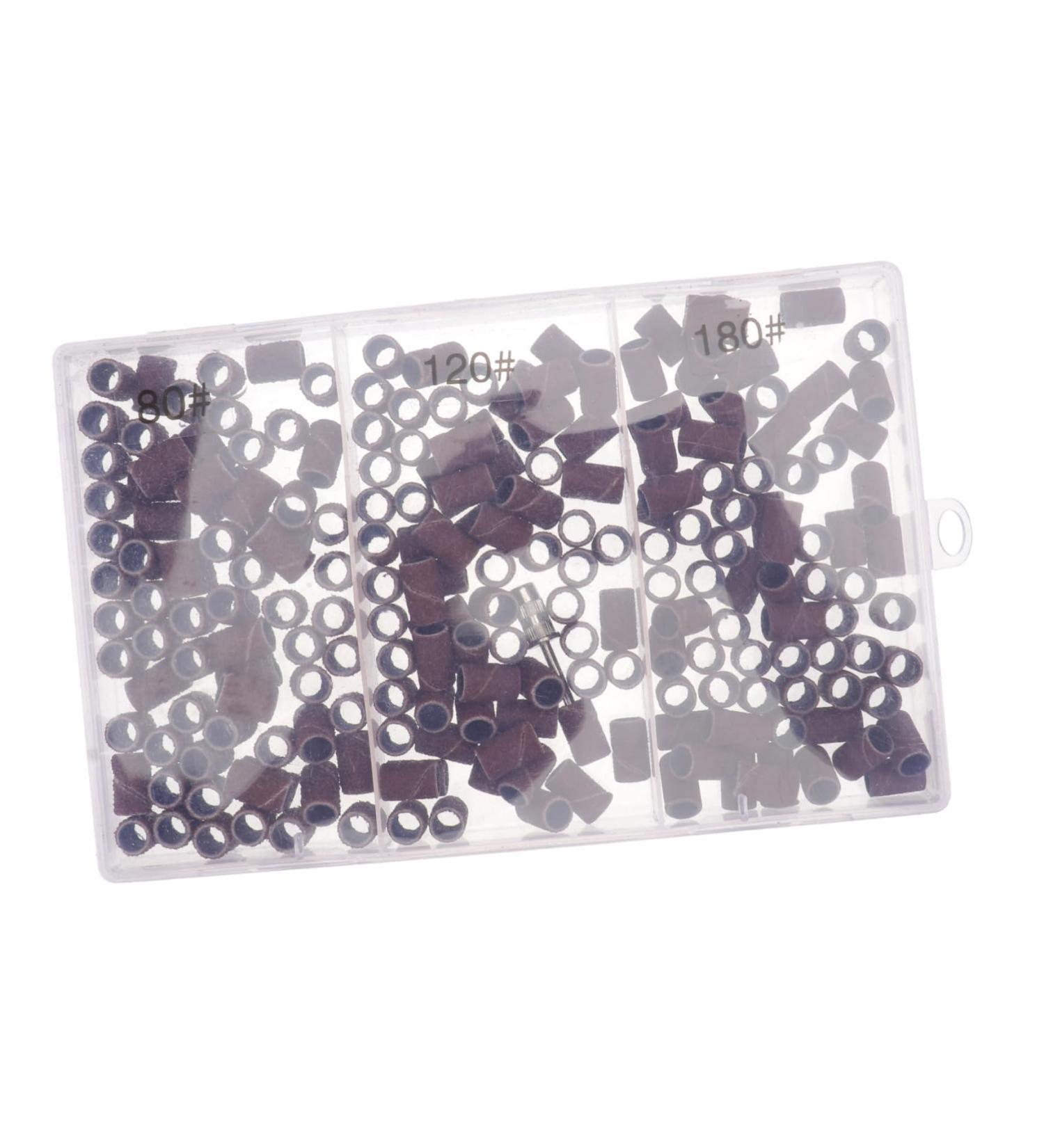 PLAFOPE 1 Box Boxed Manicure Circle Professional Nail Drill Nail Sanding Ring Portable Nail Drill Ring Manicure Tools Nail Polishing Accessory Nail Grinding Tool Resin Abrasive Cloth - Buy Online on GoSupps.com