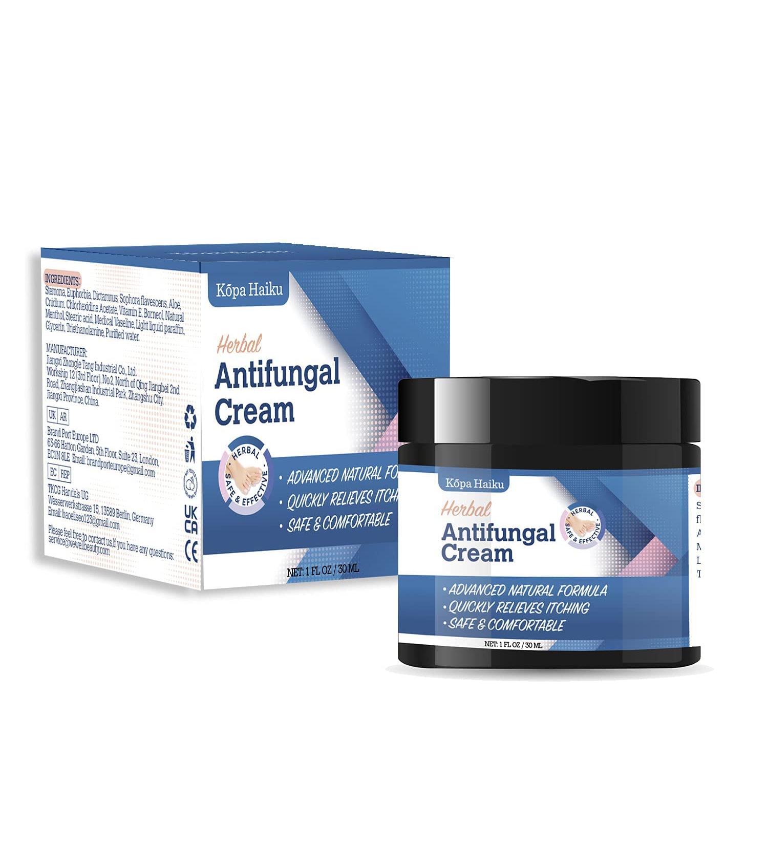 Kopa Haiku Antifungal Cream Anti-Itch Cream for Face & Body Athletes Foot Ringworm Eczema Jock Itch Quickly Relieves Itching More Gentle and Safe - Buy Online on GoSupps.com