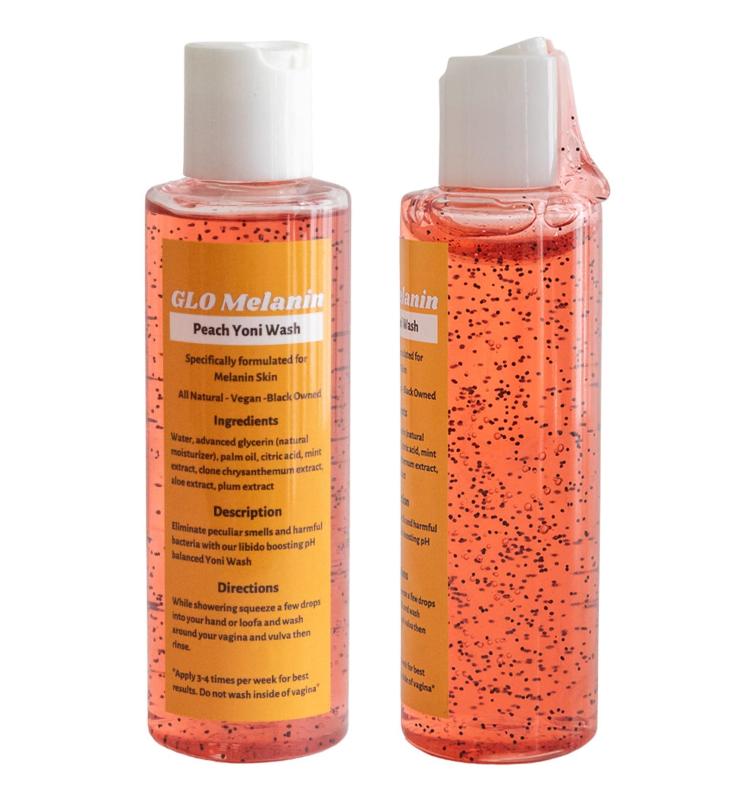 Peach Yoni Wash with Aloe Vera - pH Balanced Feminine Hygiene Soap for Vaginal Care - Antibacterial & Natural - Sensitive Skin Safe - Buy Online on GoSupps.com