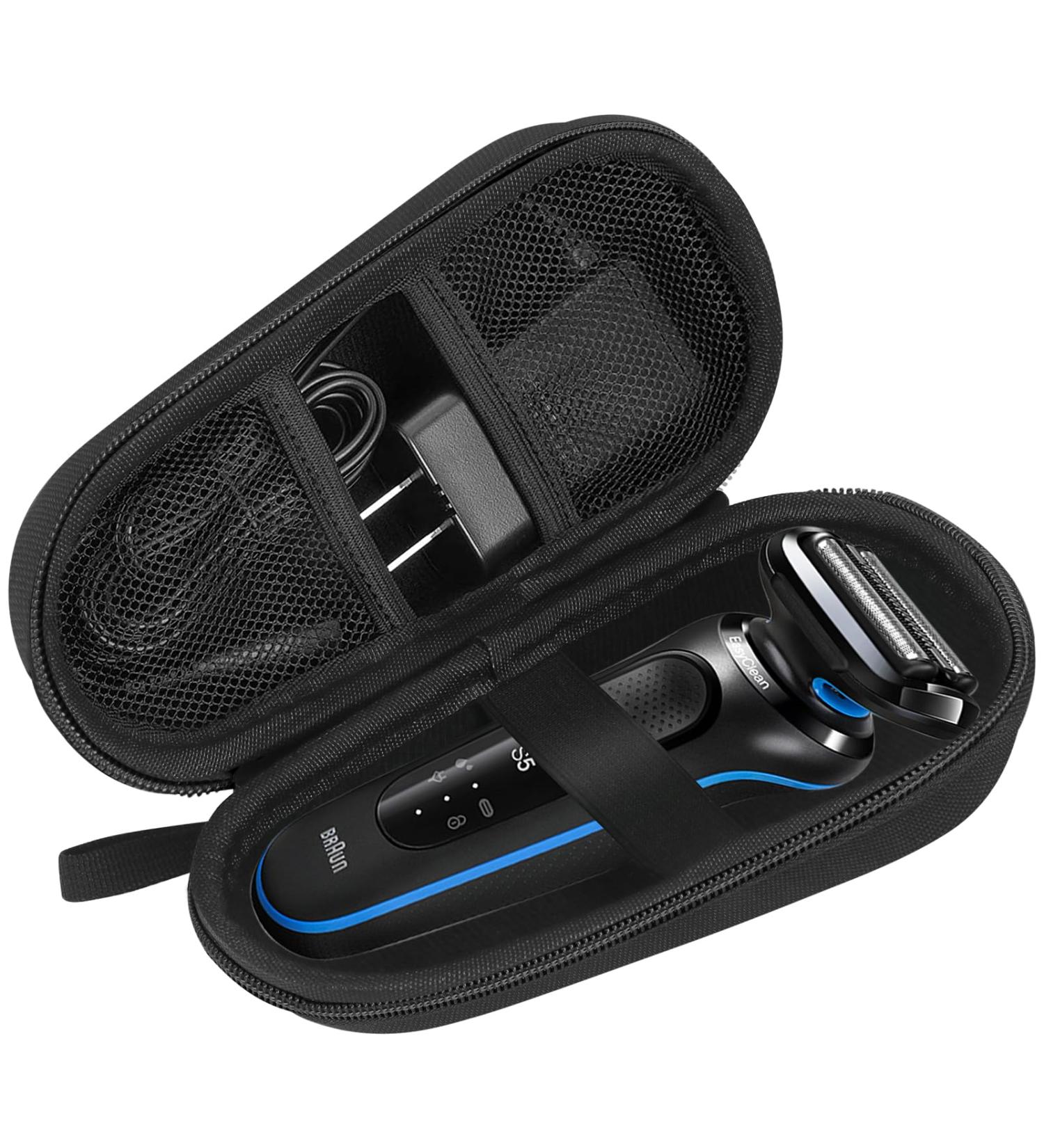 Classycoo Hard Travel Case for Braun Series 3/5/7/9 Electric Shaver - Durable Shell Black | International Shipping - Buy Online on GoSupps.com