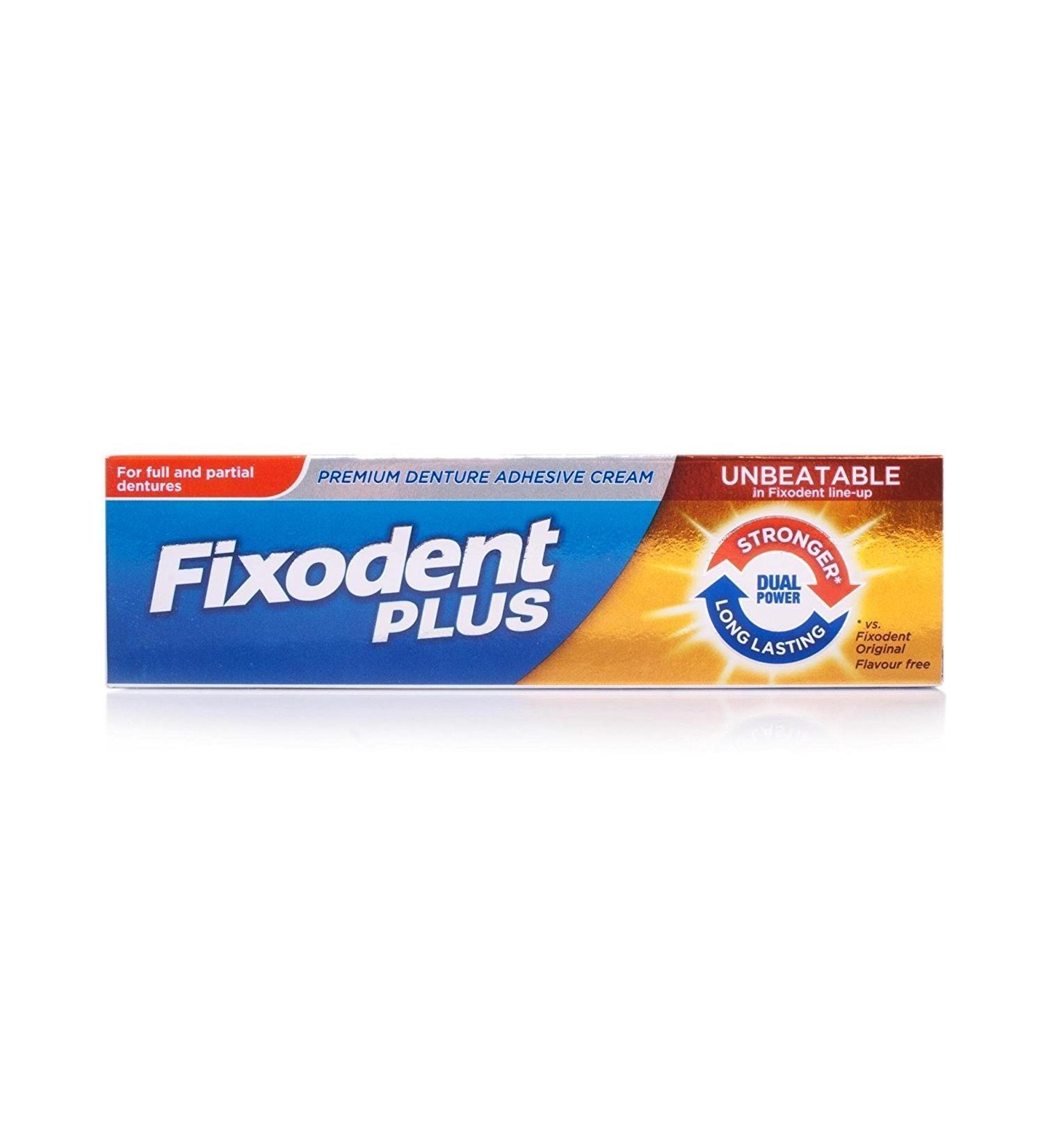 Fixodent Denture Adhesive Cream Dual Power 40g