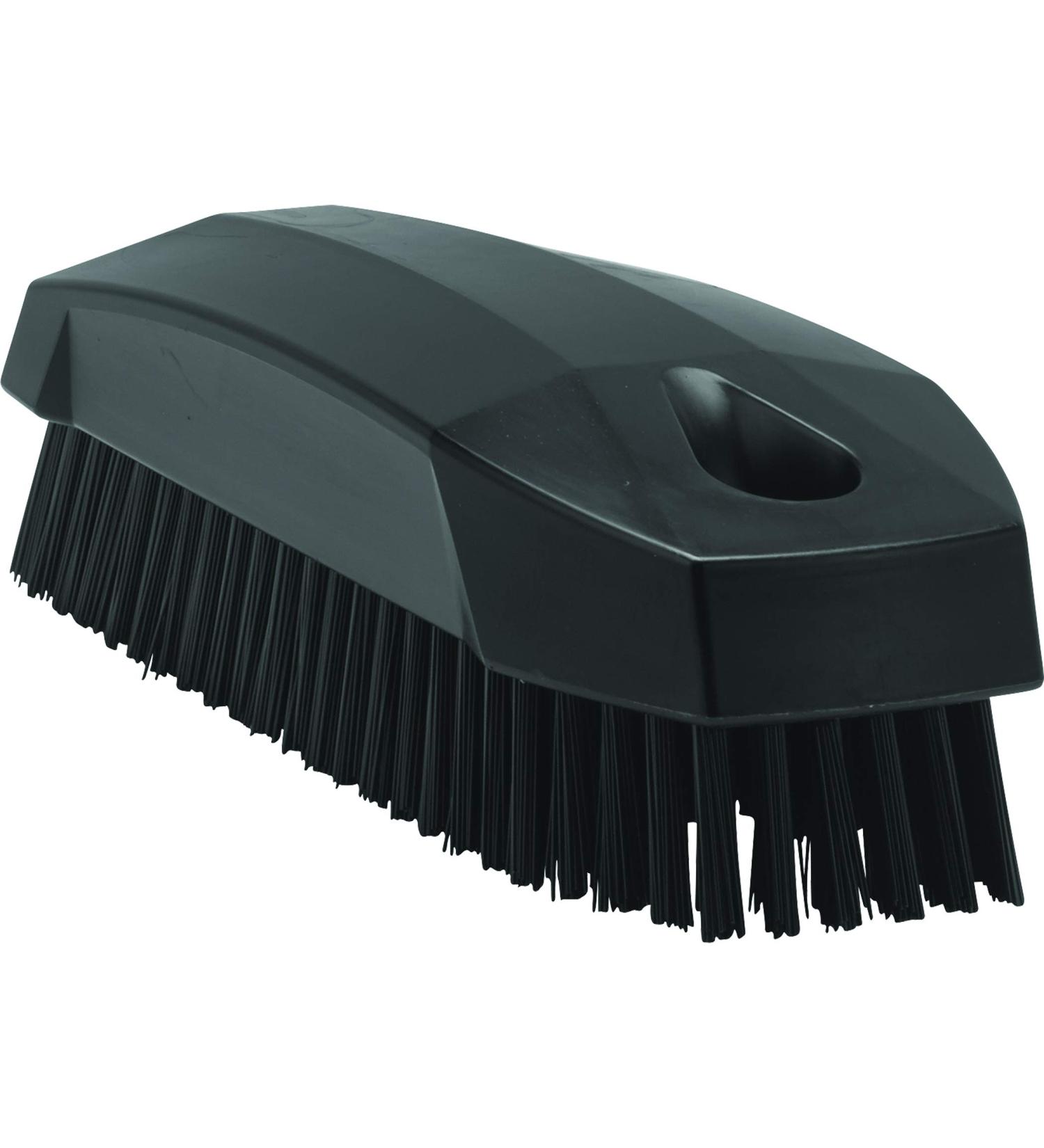 Vikan Nail Brush 6440 - Black Polyester | Durable & Effective Cleaning Tool for Professionals - Buy Online on GoSupps.com