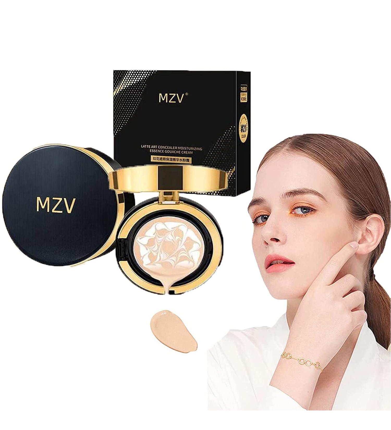 MZV Air Cushion BB Cream Waterproof Foundation Water Bead Tricolor Latte Concealer Cushion Moisturizing Air Cushion CC Creams (1 Pack Light Beige) 1 count (Pack of 1) Light Beige - Buy Online on GoSupps.com