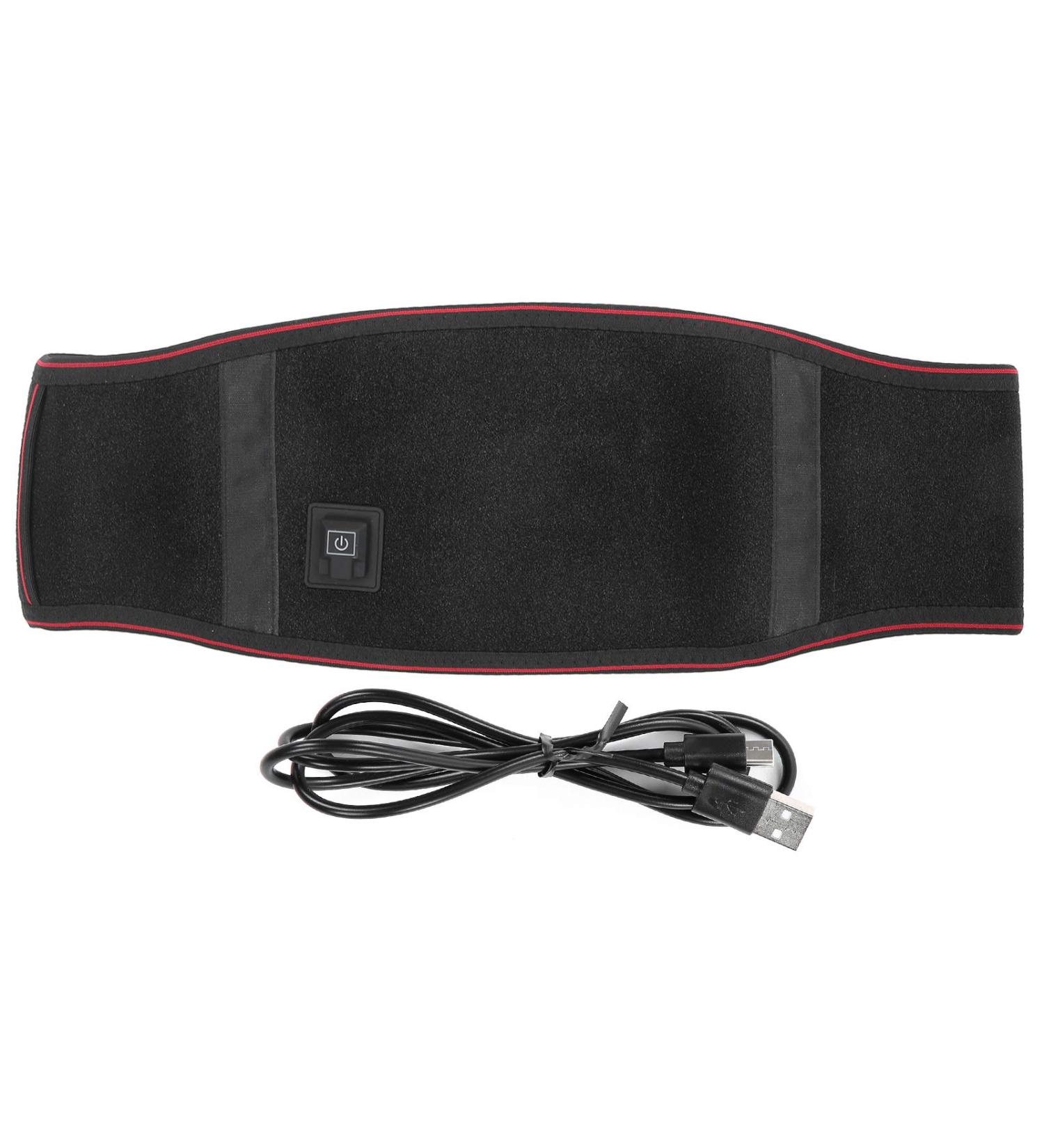 Heating Belt for Back Pain Relief | USB Electric Back Warmer & Support | Comforting Heating Pillow & Belly Belt - Buy Online on GoSupps.com