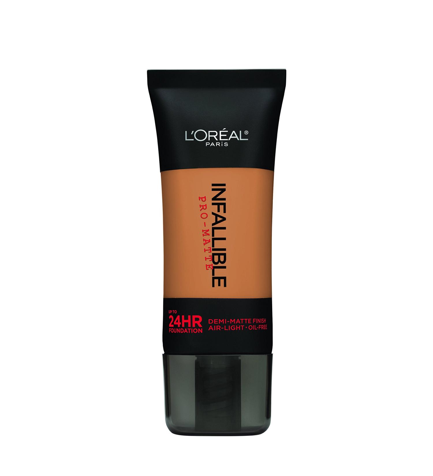 L'Oreal Infallible Pro-Matte Foundation 111 Soft Sable - Long-lasting Matte Finish (1 fl oz) - Buy Online on GoSupps.com