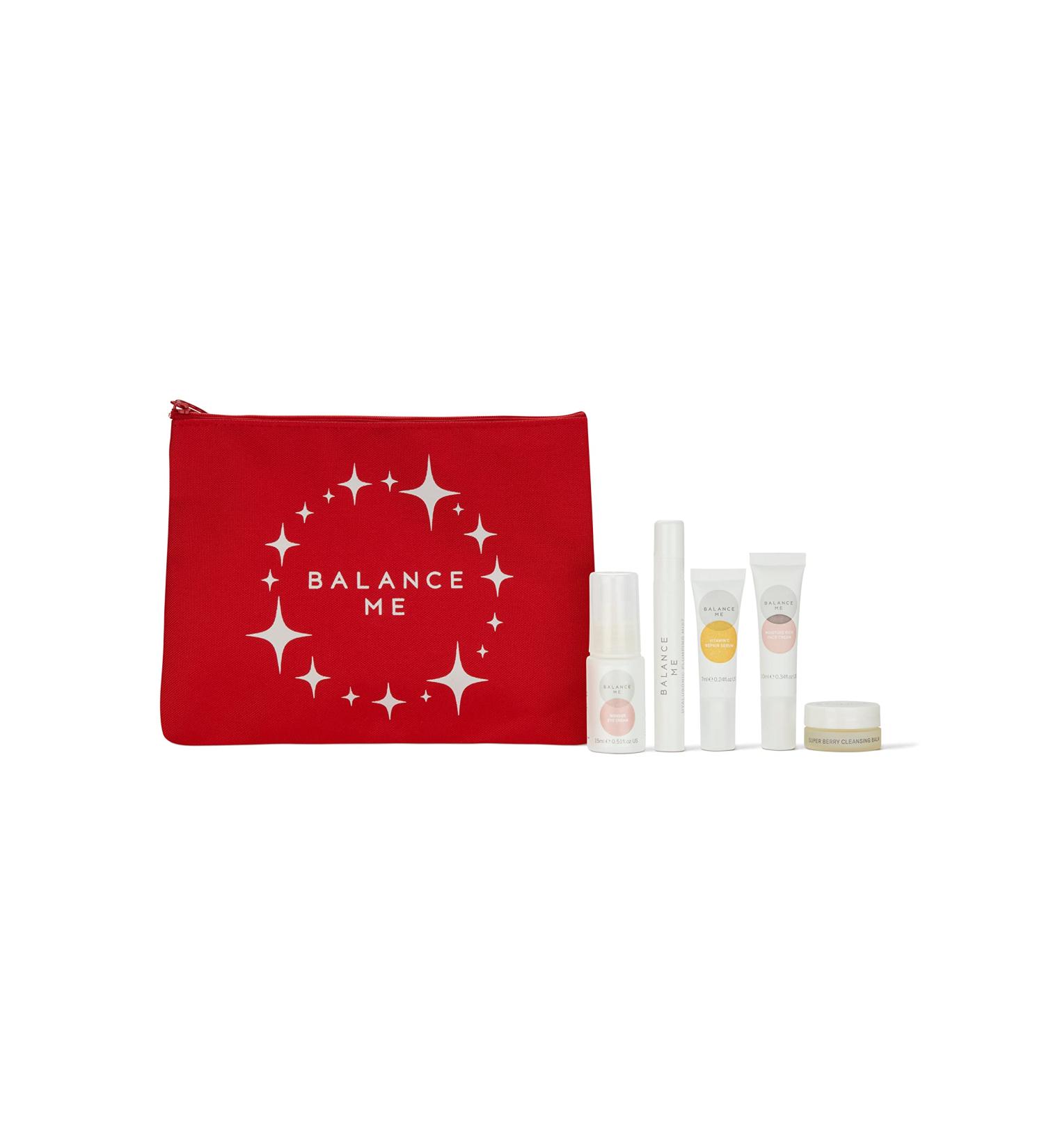 Balance Me The Gift of Great Skin - The Ultimate Christmas Skincare Set - Worth 59 - Curated Regime of Best-Sellers for Healthy Glowing Winter Skin for the Holidays