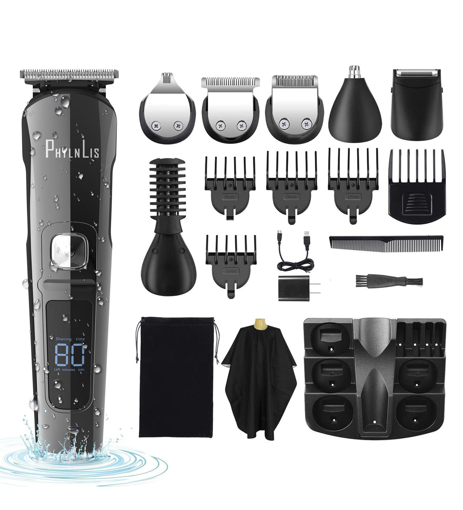 Professional Hair clippers Cutting Kit Men SH51 green/grey - Buy Online on GoSupps.com