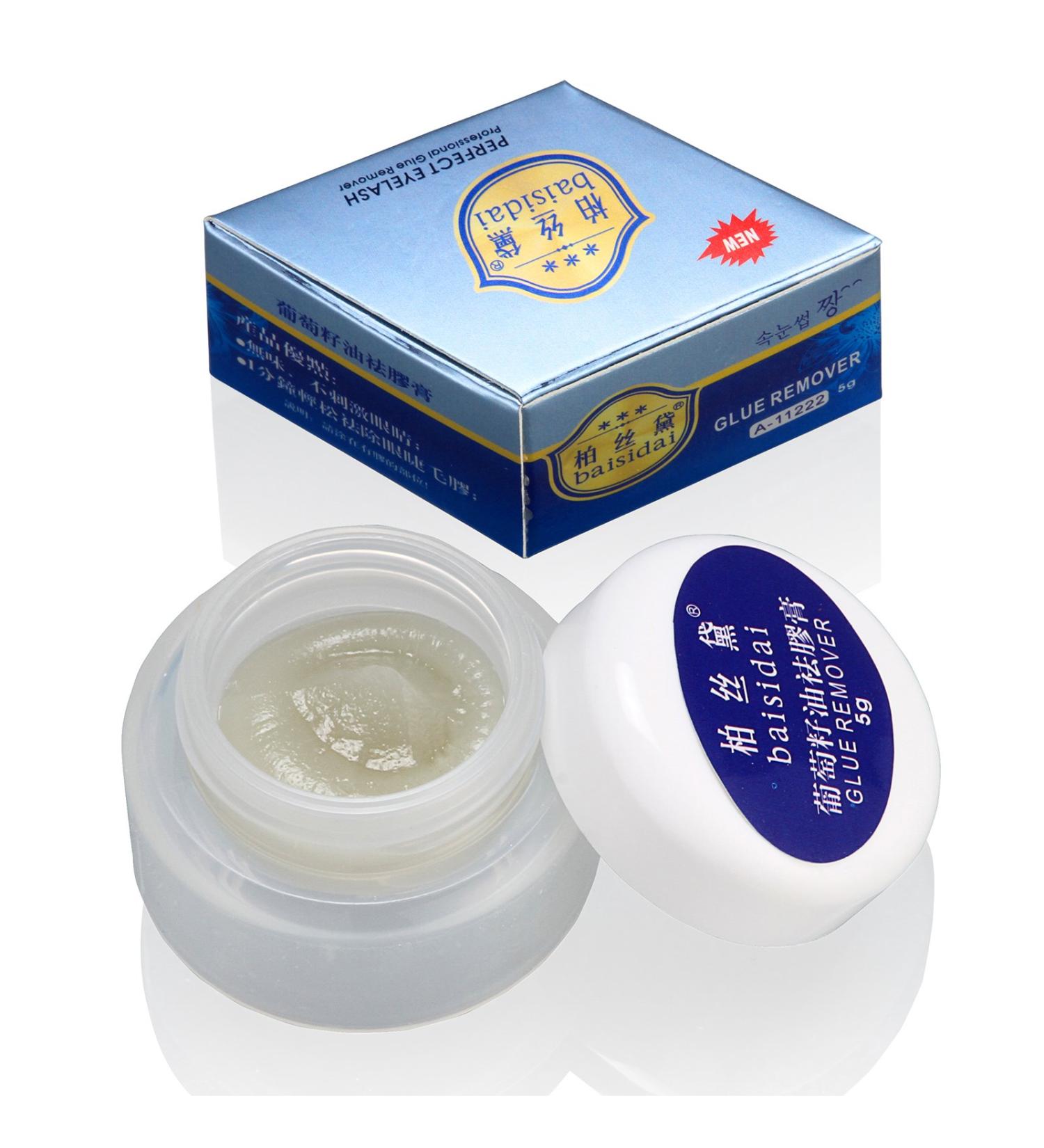 Professional False Eyelash Extension Glue Remover with Grape Seed Oil 5g - Buy Online on GoSupps.com