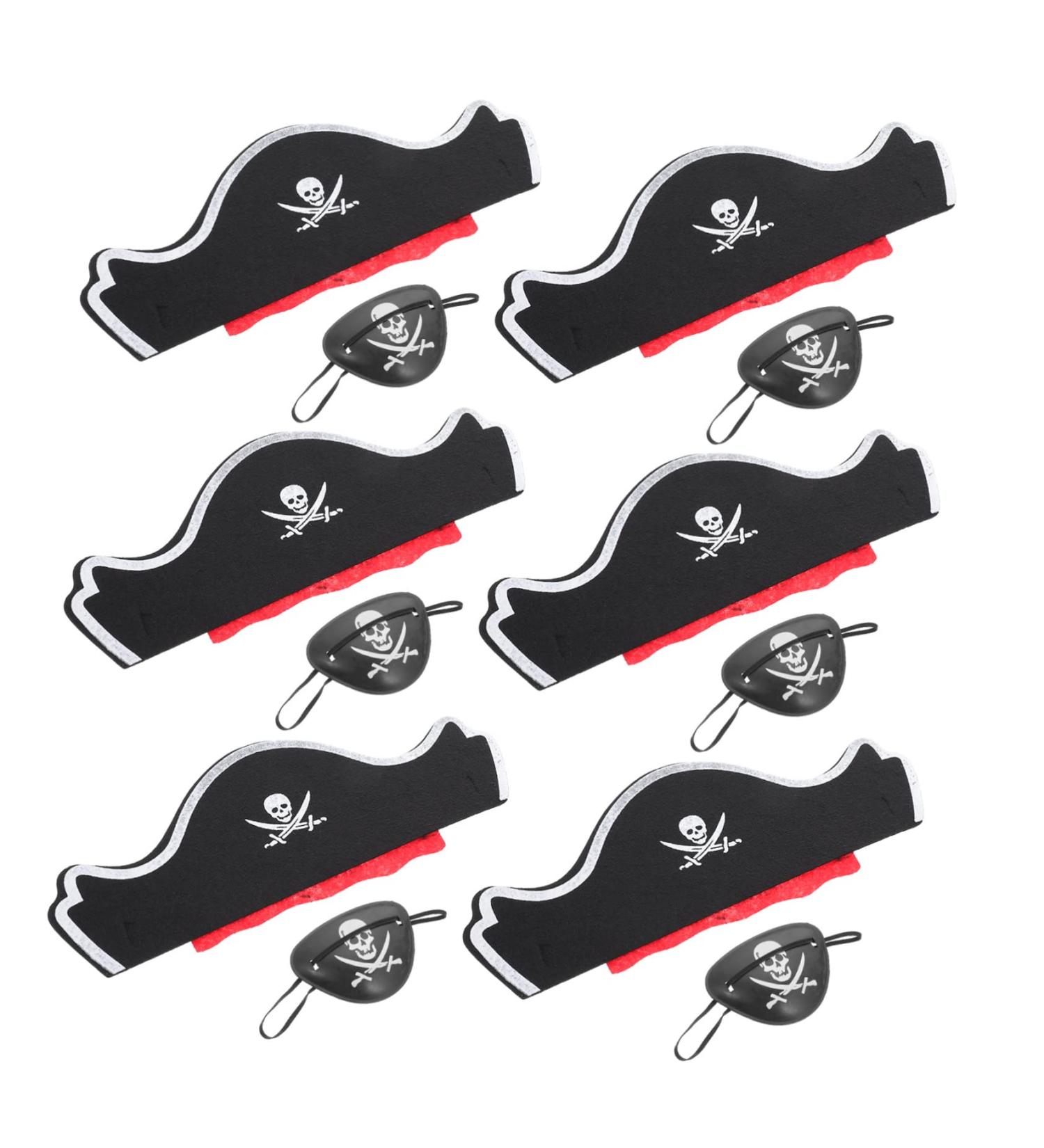 Beavorty 24 Sets Pirate Hair Blindfold Halloween Pirate Hats Pirate Performance Props Pirate Accessories Pirate Party Costume Prop Prom Suits Pirate Costume Cosplay Accessories Cloth - Buy Online on GoSupps.com