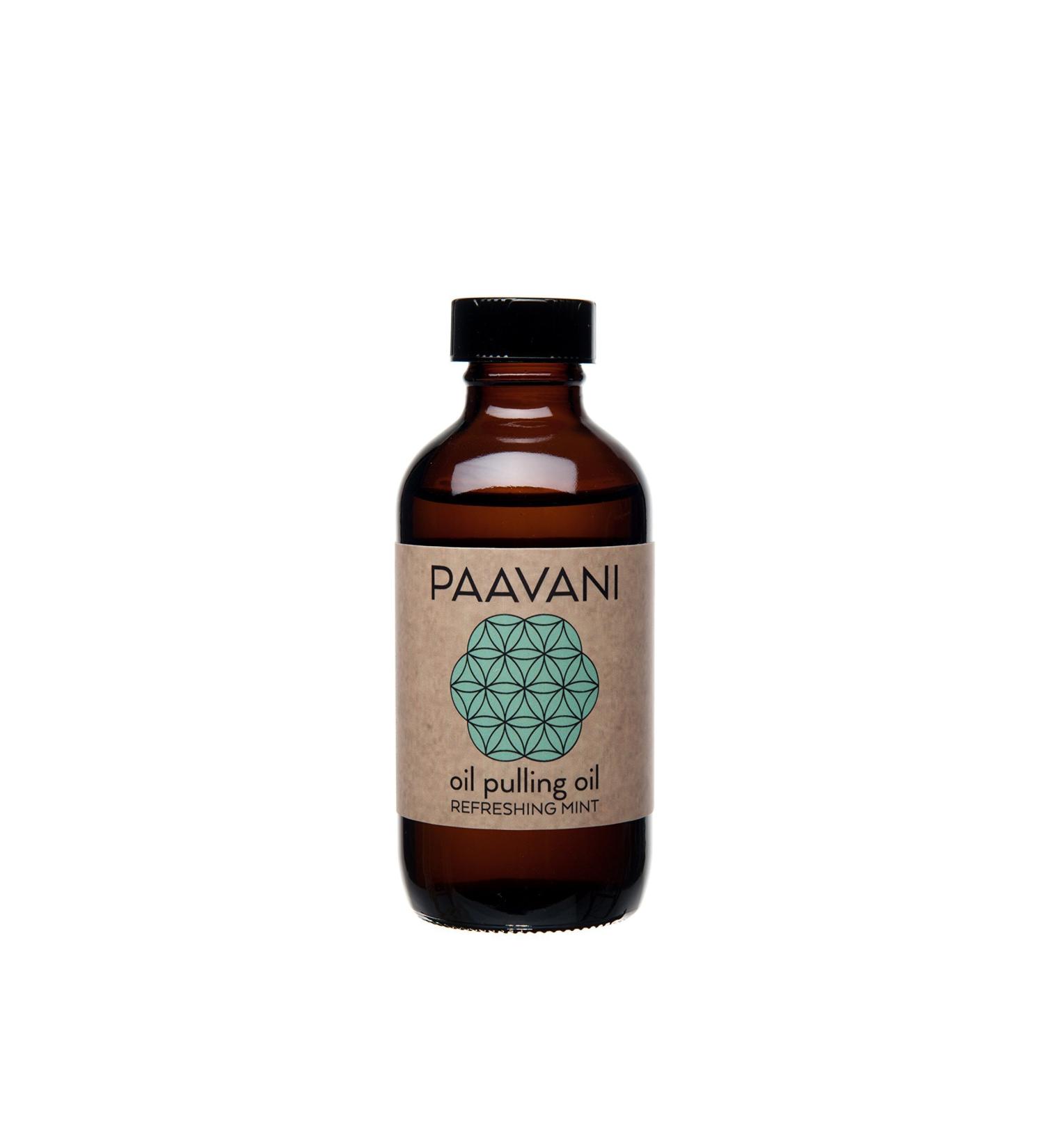 Paavani Ayurveda Oil Pulling - Coconut Mint Oil for Healthy Teeth & Gums (8 fl oz) | Freshens Breath & Promotes Oral Health - Buy Online on GoSupps.com
