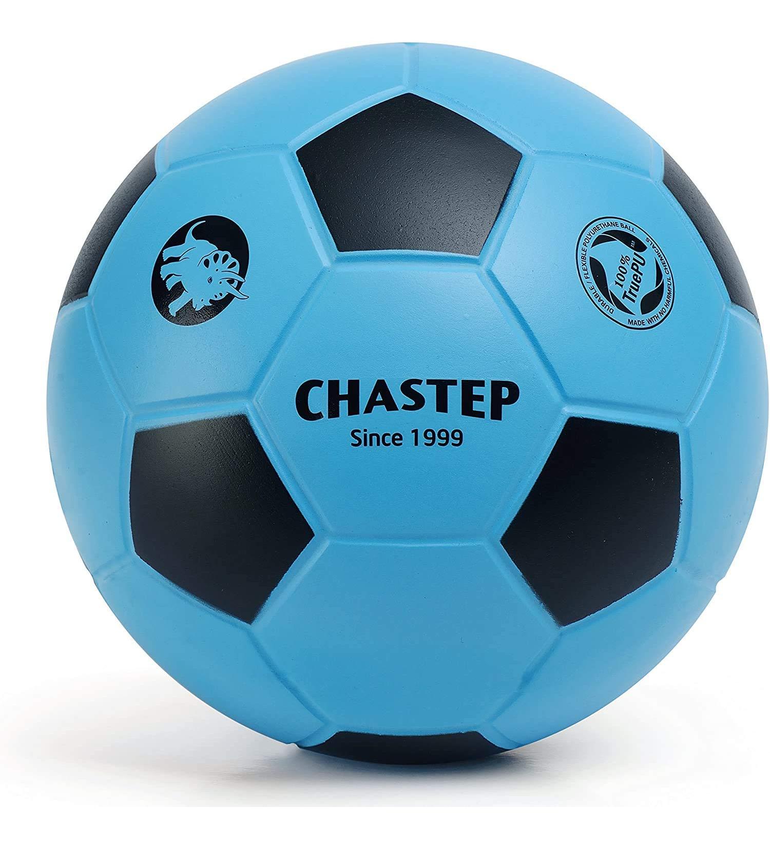 Buy Chastep 8 Foam Soccer Ball - Safe & Soft Kick Ball for Children & Beginners - Blue/Black - Buy Online on GoSupps.com