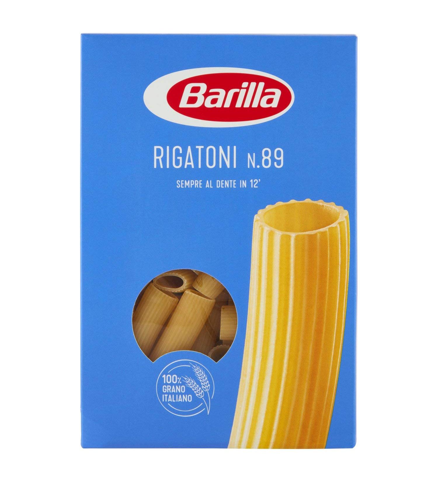 Barilla Rigatoni Pasta 500g - Pack of 5 - Buy Online on GoSupps.com