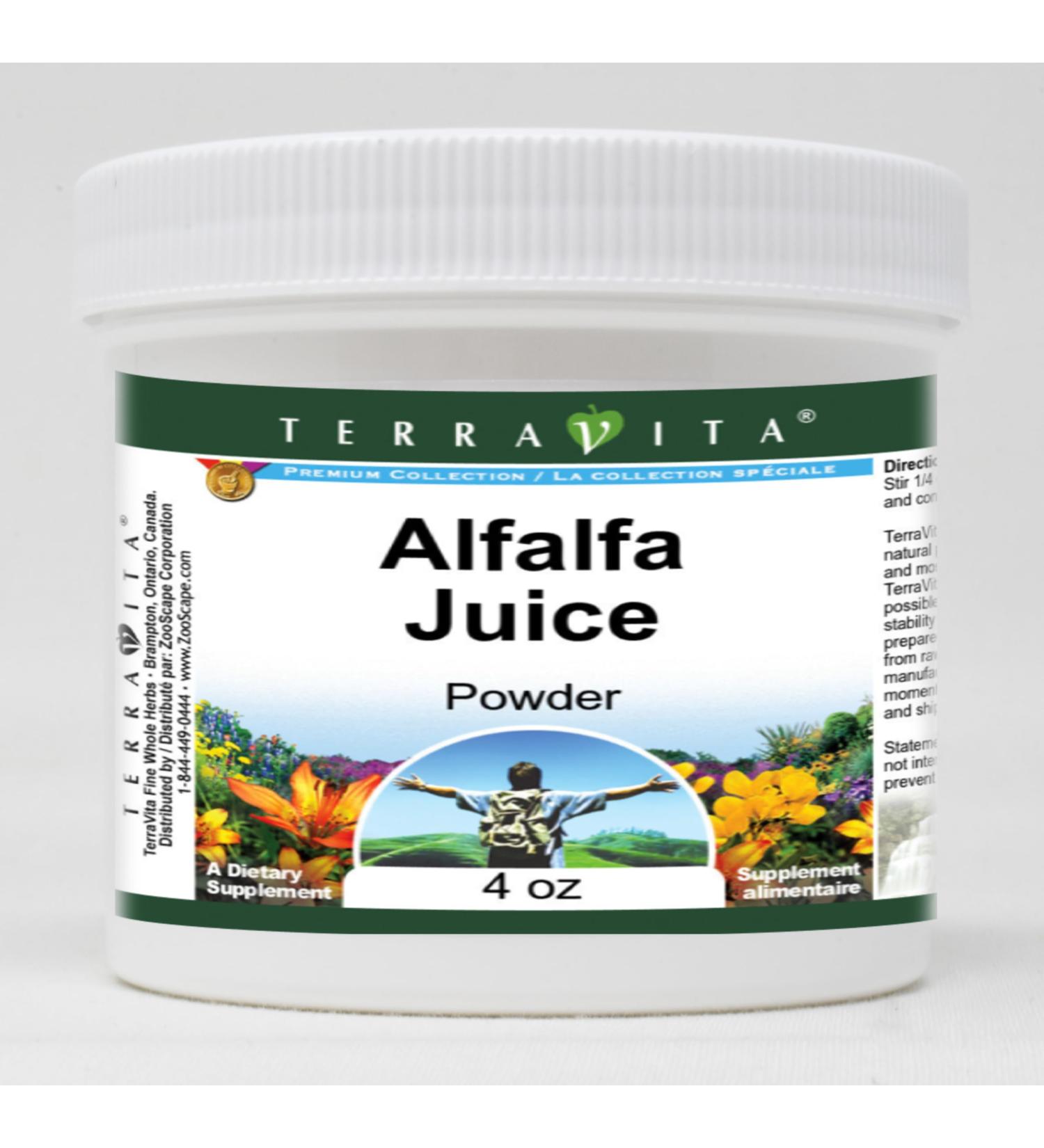 Alfalfa Juice Powder (4 oz ZIN: 518844) - 3 Pack - Buy Online on GoSupps.com