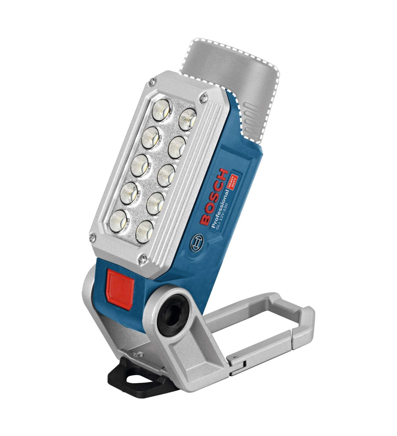 Bosch Professional 12V LED Lamp GLI 12V-330 - 330 Lumens 180 Min Runtime No Batteries/Charger - International Shipping Available - Buy Online on GoSupps.com