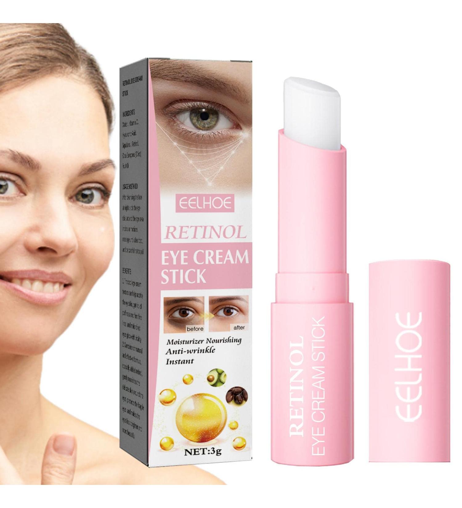  Pekoluta Eye Brightener Stick Eye Cream Moisturizing Eye Cream for Puffiness and Puffiness 3g - Buy Online on GoSupps.com