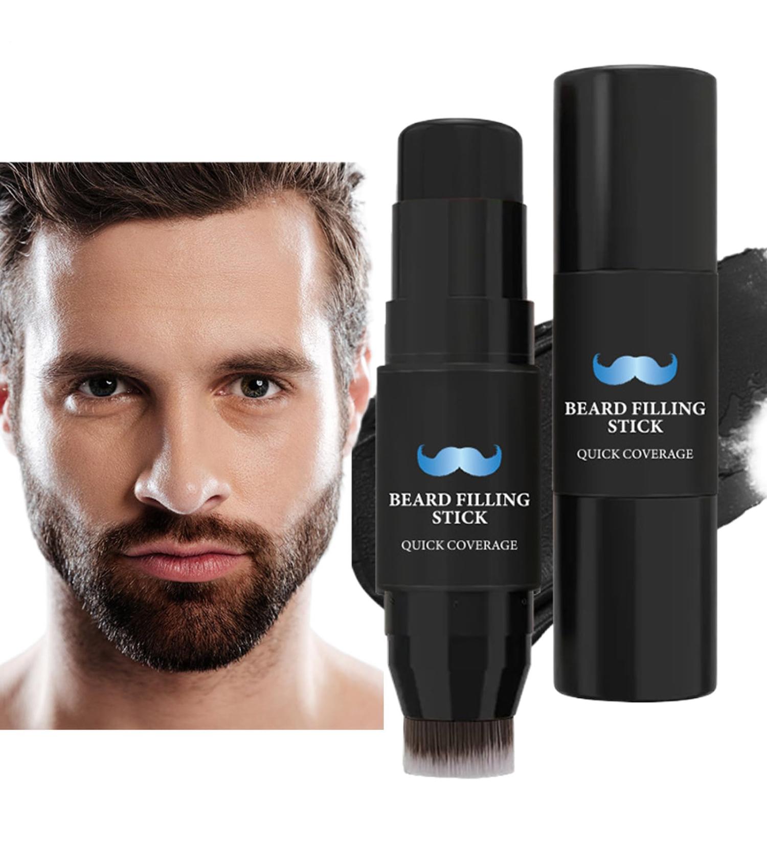 Beard fillers for men natural looking corrector tip marker set with cosmetic cover product for a fuller look beard closure facial style retouching access - Buy Online on GoSupps.com