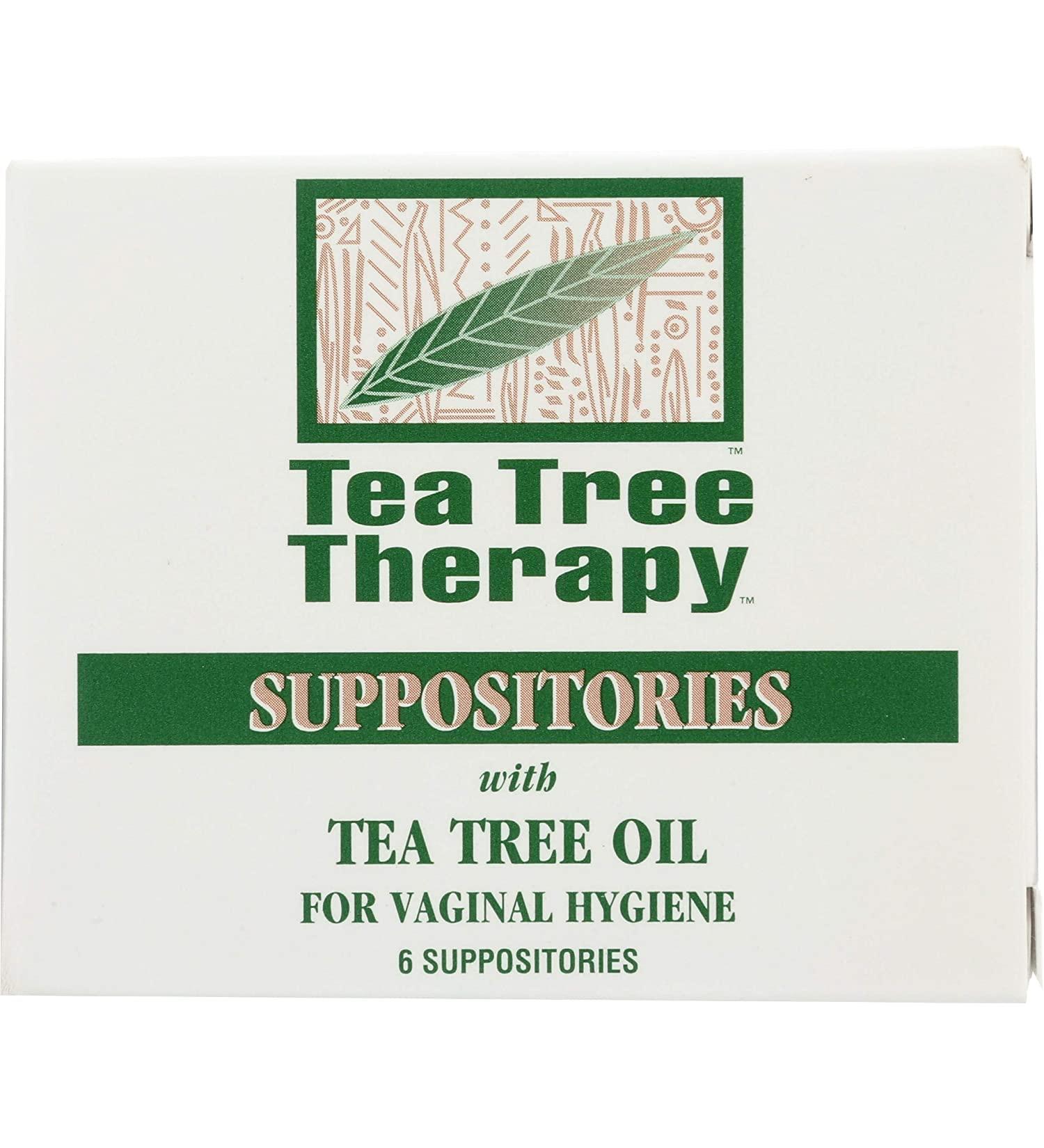 Tea Tree Therapy Suppository - 18 Count - Pack of 3 - Buy Online on GoSupps.com