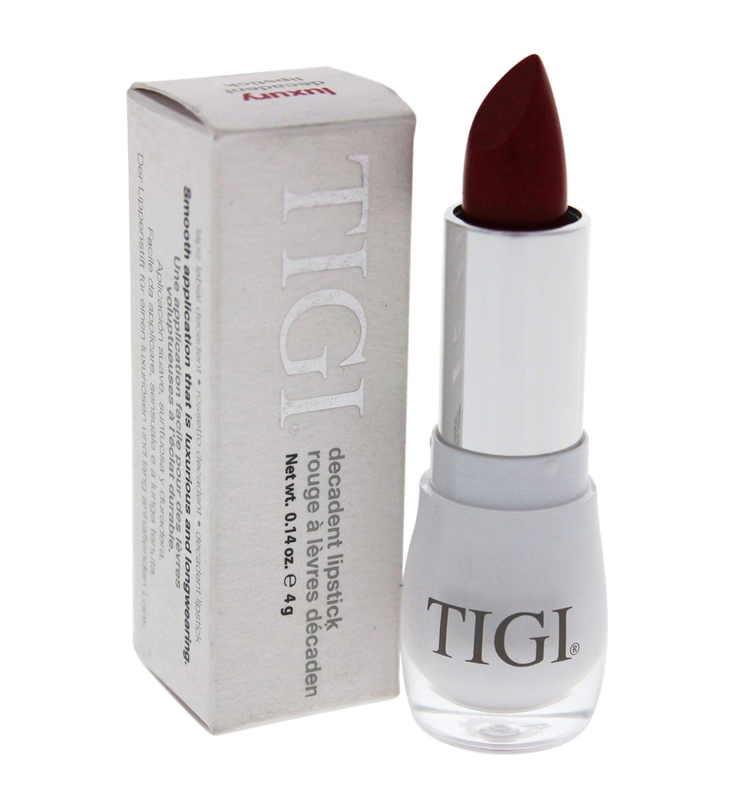 Tigi Decadent Lipstick for Women Luxury 0.14 Ounce