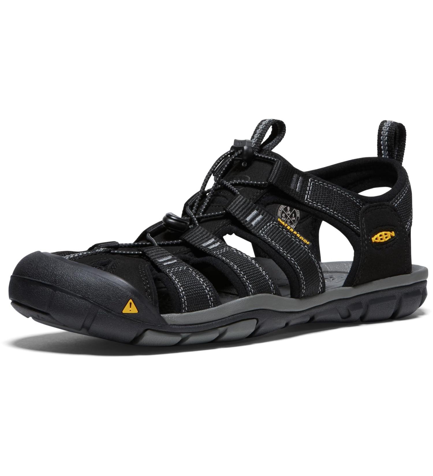 KEEN Clearwater CNX Men's Sandals - 45 EU Black Gargoyle | International Shipping Available - Buy Online on GoSupps.com