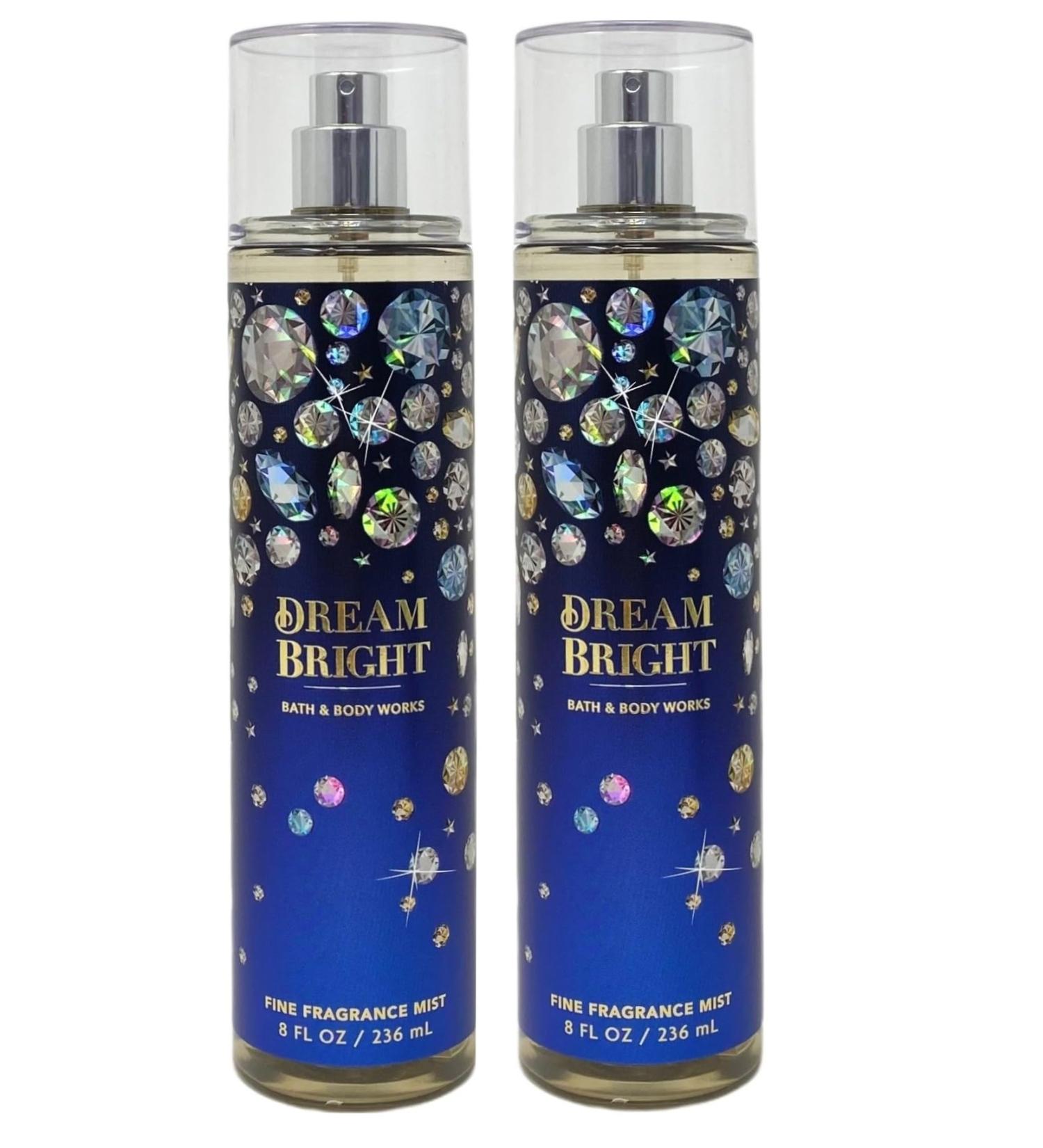 Bath And Body Works Fine Fragrance Mist (Dream Bright 2 Pack)
