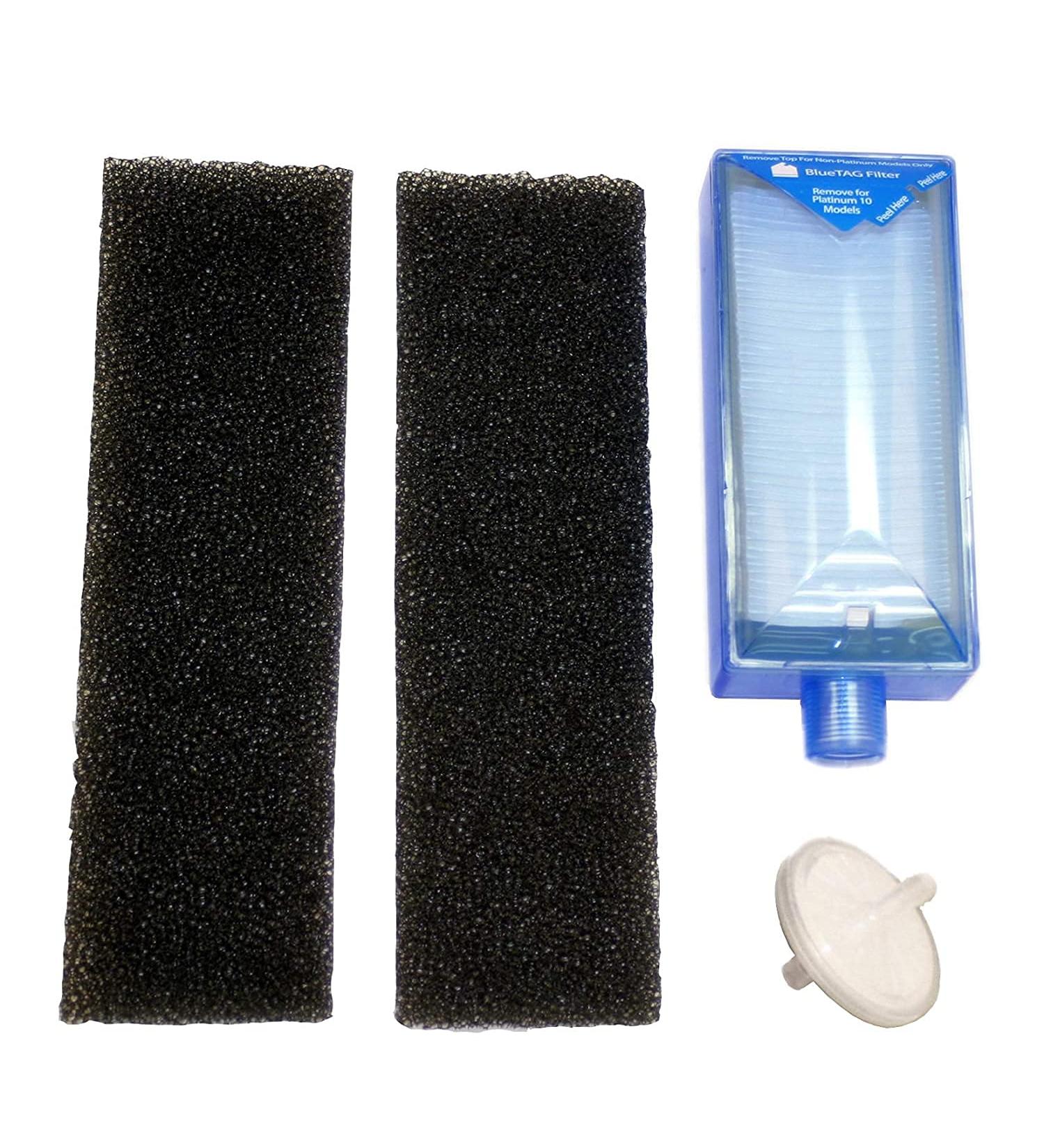 Invacare Platinum Oxygen Concentrator Filter Kit - Blue TAG - 4 Pieces - Buy Online on GoSupps.com
