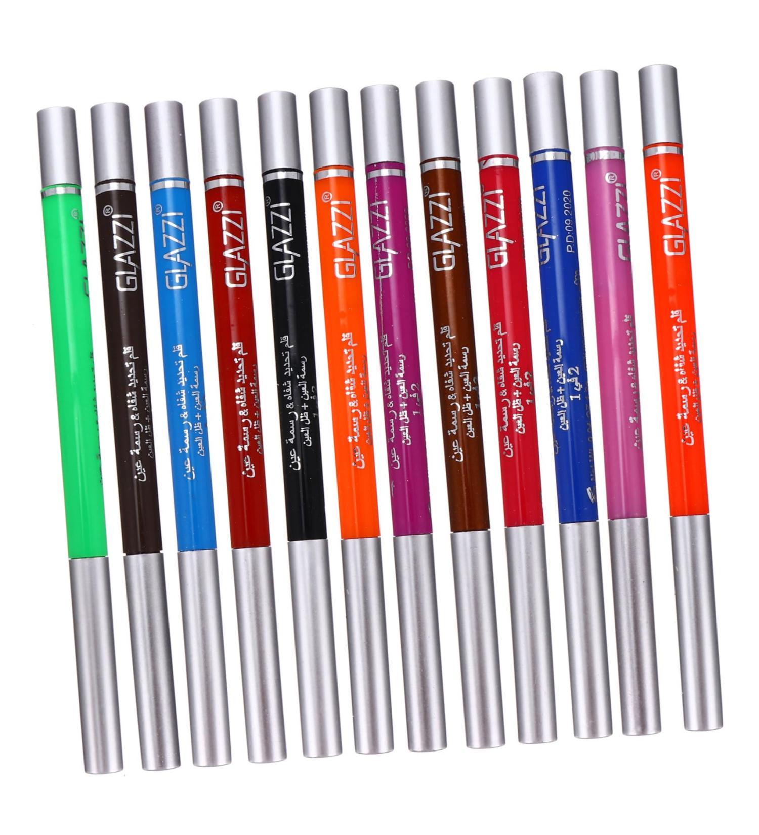TOVINANNA 12 Pcs 1 Set Shadow Set Colored Eyeliner Eye Liners for Women Eyeliner Kit Colorful Paste 1 count (Pack of 1) Colorful - Buy Online on GoSupps.com