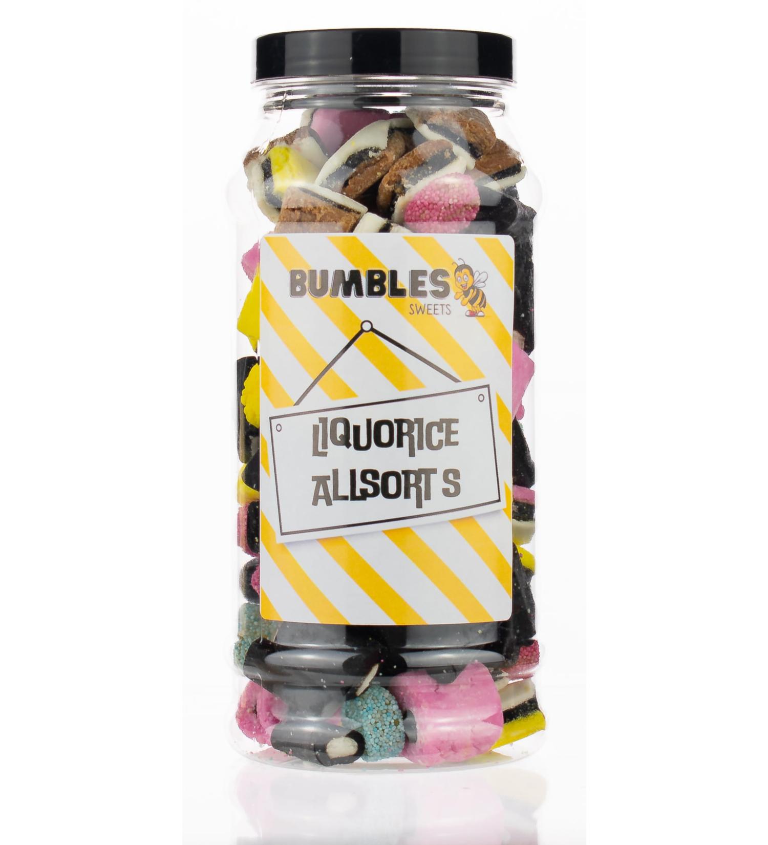 Liquorice Allsorts Sweets Gift Jar - Buy Online on GoSupps.com