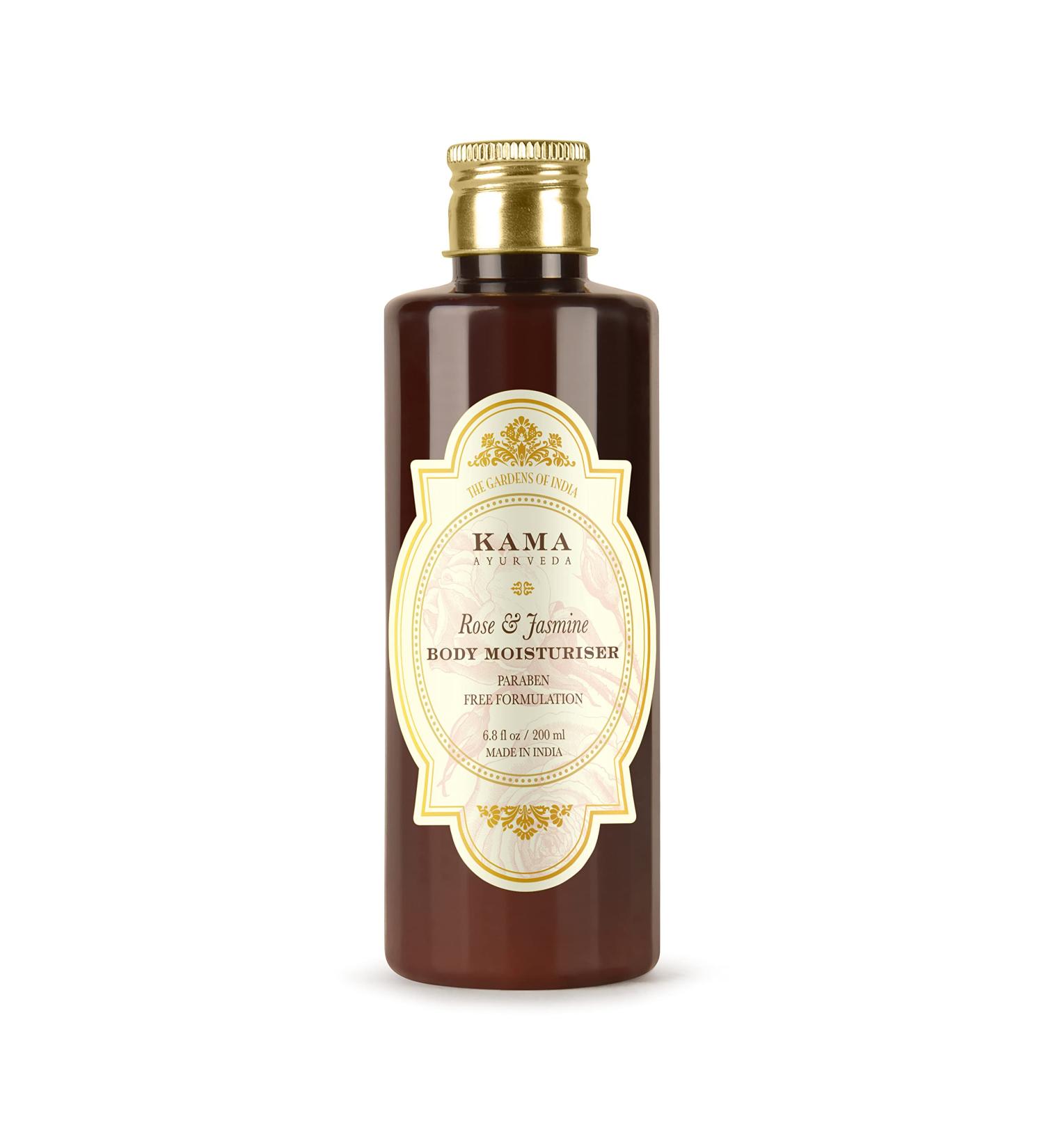 Kama Ayurveda Rose and Jasmine Body Moisturizer, 200 ml