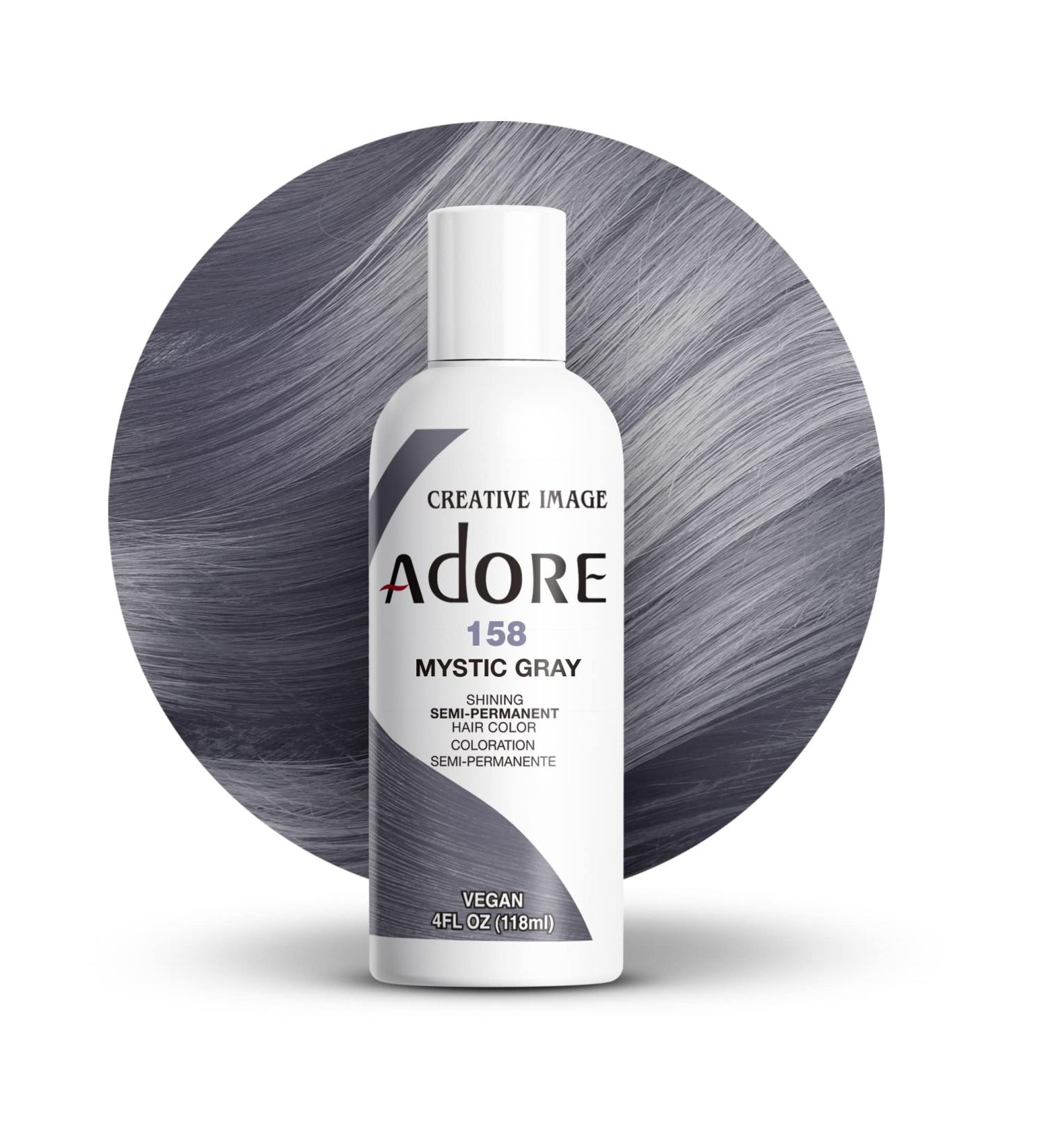 Adore Shining Semi Permanent Hair Color Mystic Gray 118ml - Buy Online for International Shipping - Buy Online on GoSupps.com