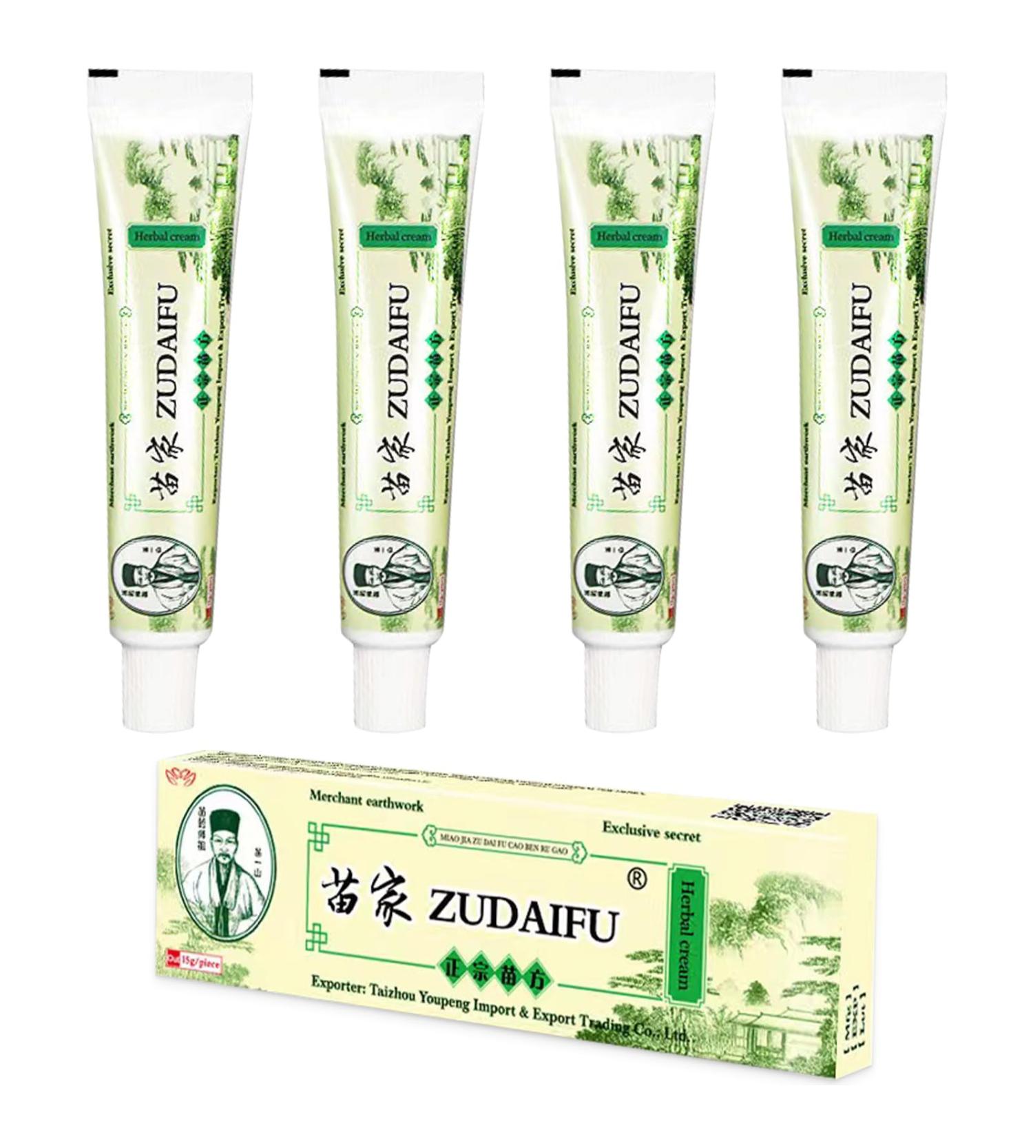 KoKoWill 4 Pcs Chinese Herbal Cream for Dryness Redness and Sensitive Skin - Buy Online on GoSupps.com