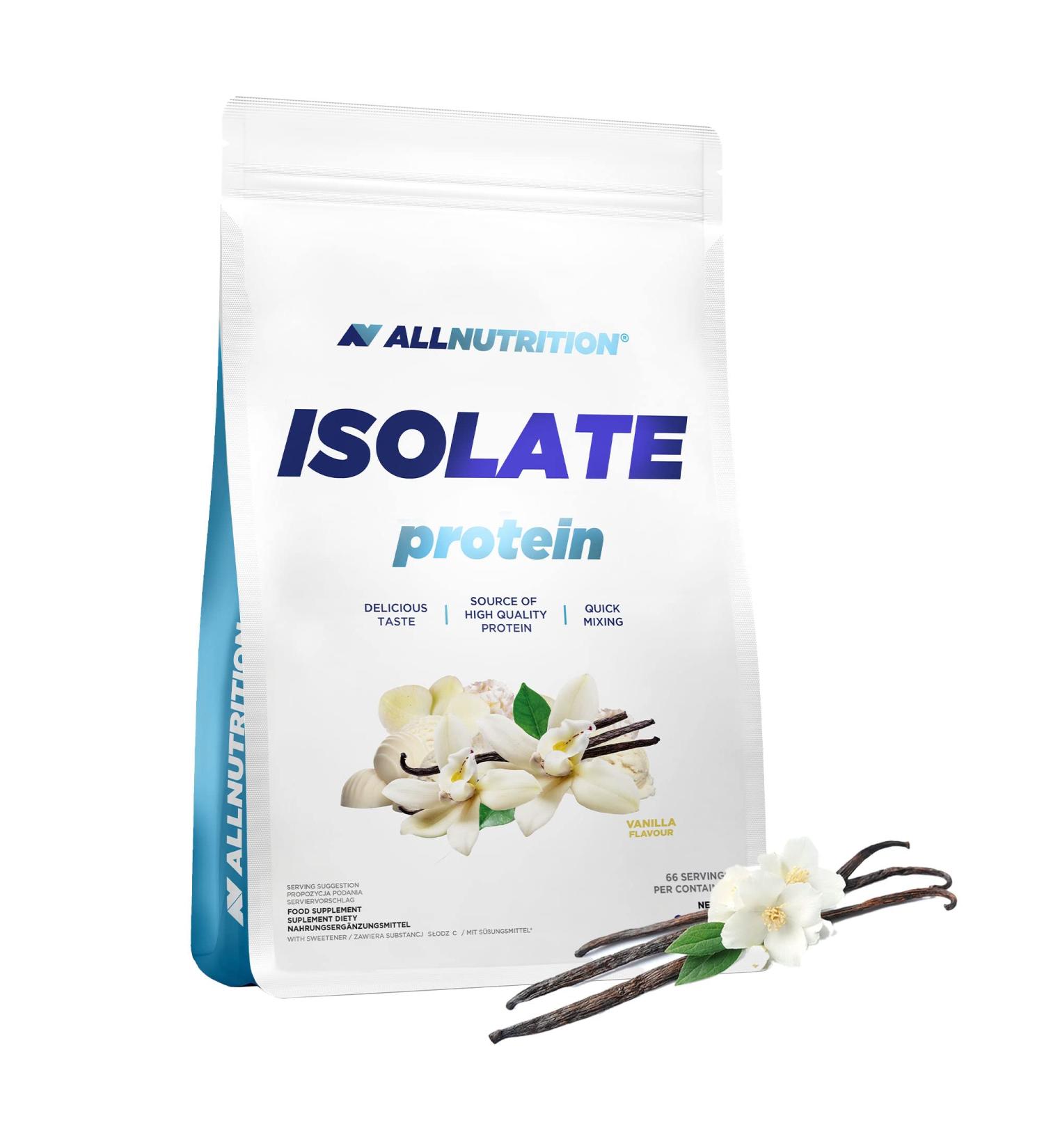 Allnutrition Isolate Protein Vanilla - 2000g - Buy Online on GoSupps.com