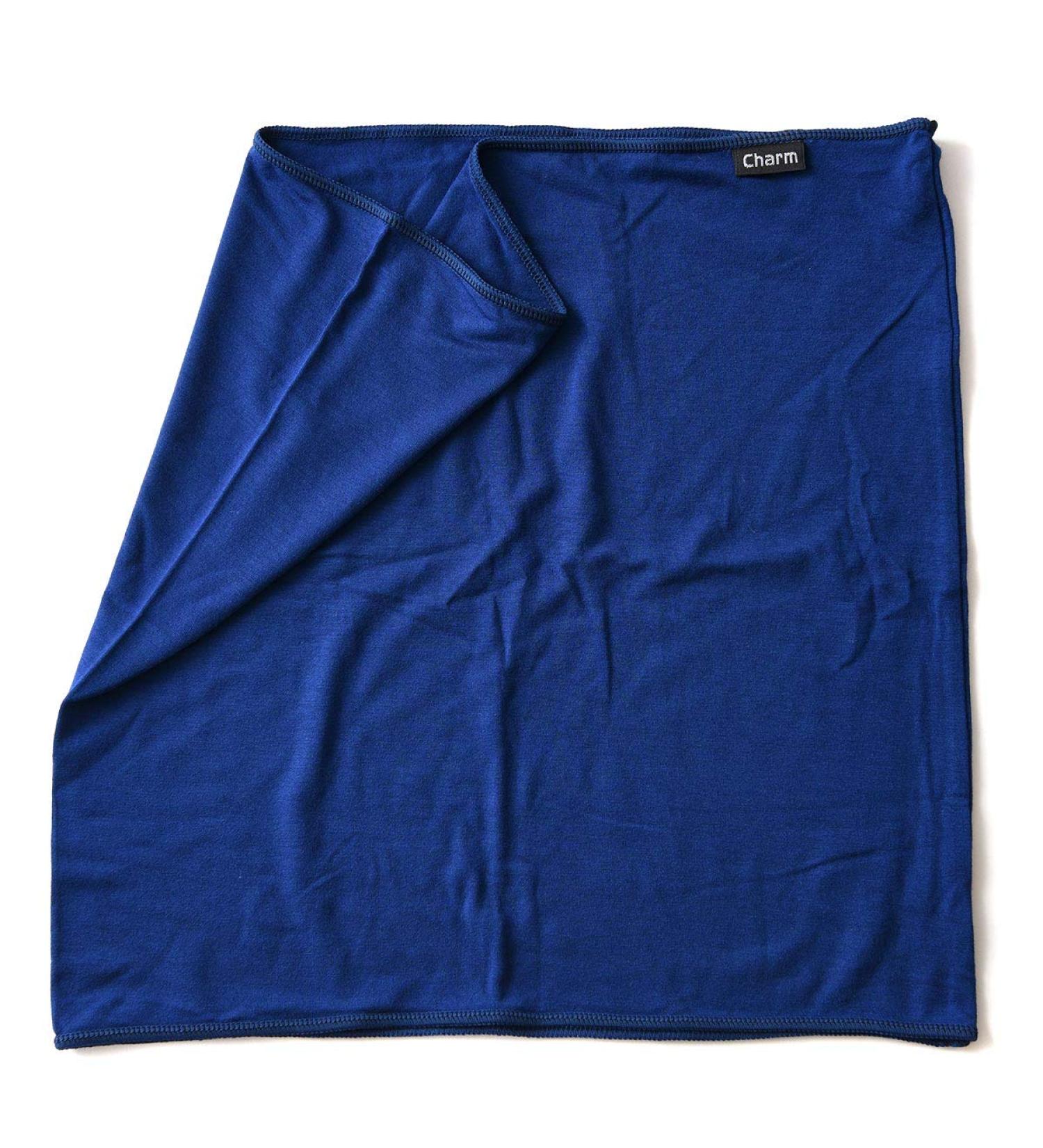 CHARM Thermal Belly Band Haramaki - Men & Women Stomach Warmer Maternal Belt - Navy Blue - Buy Online on GoSupps.com