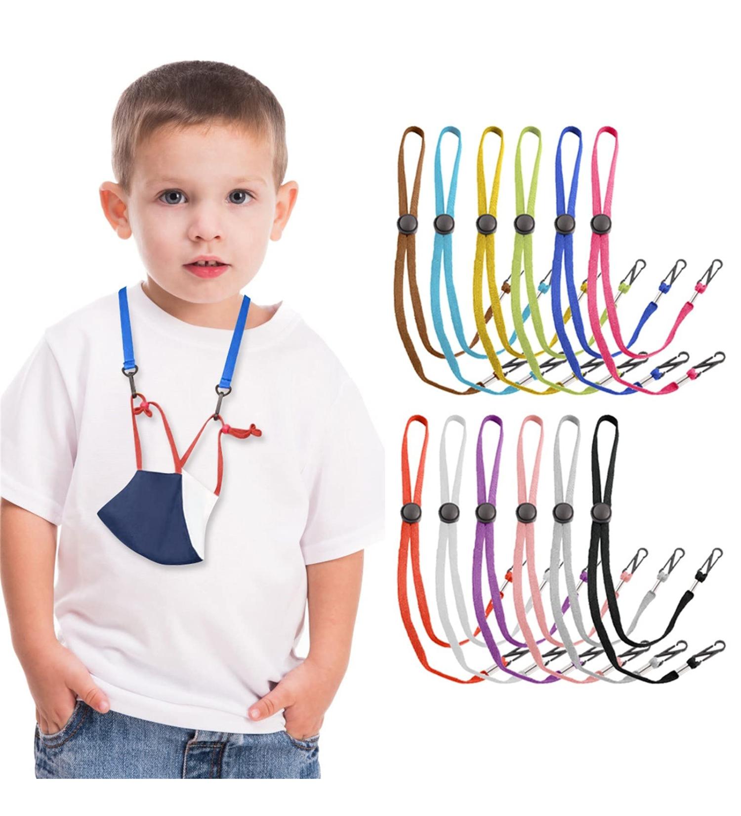 TT Mouth Protection Lanyard Mask Chain - 12 Pack Rehabilitation Tape with Carabiner Hook & Mask Bracket for Enhanced Comfort - Buy Online on GoSupps.com