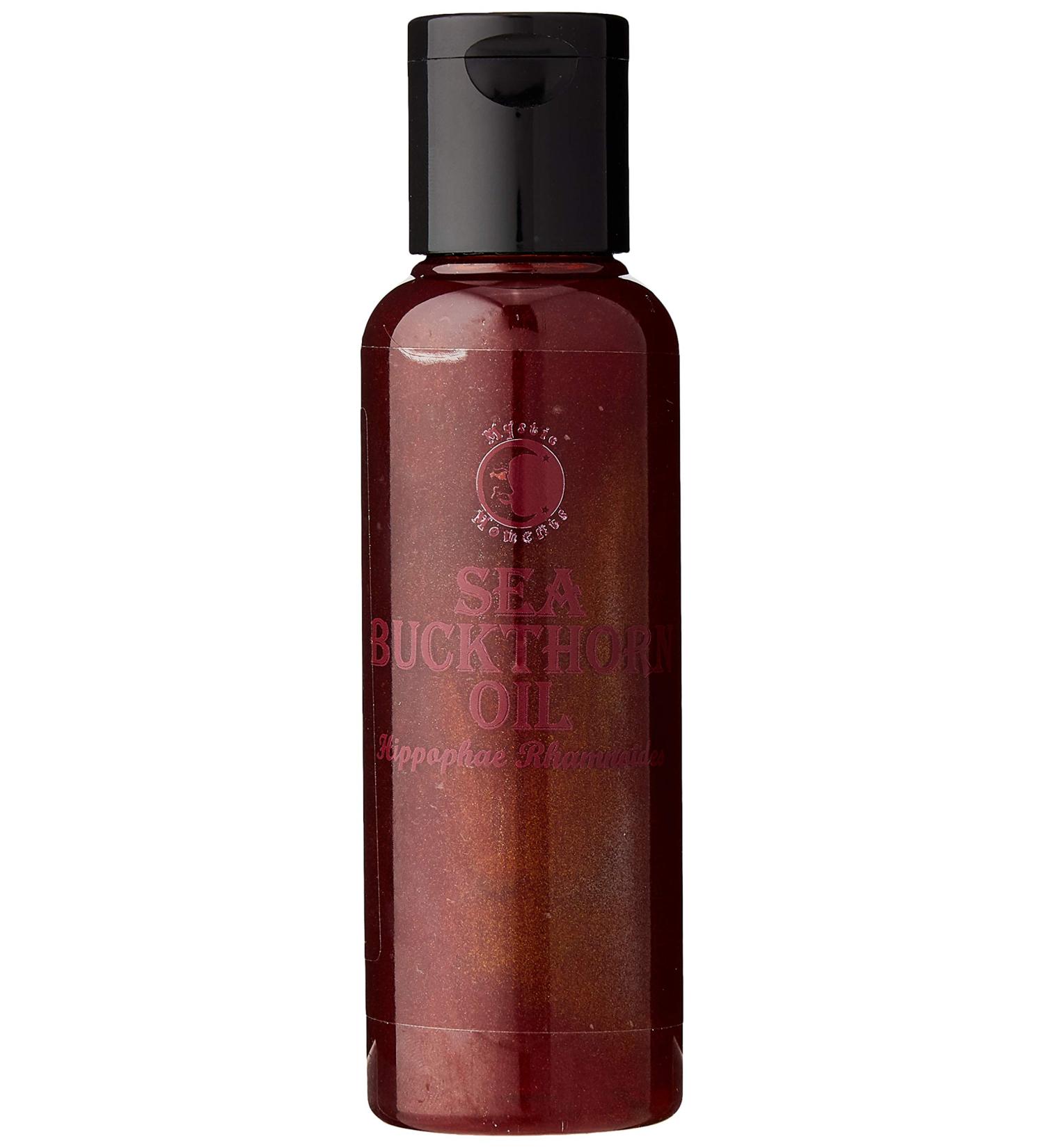 Buy Mystic Moments Sea Buckthorn Jungfrau Carrier Oil 125ml - Pure Natural Oil for Hair Face & Nails | Vegan Aromatherapy & Massage - Buy Online on GoSupps.com