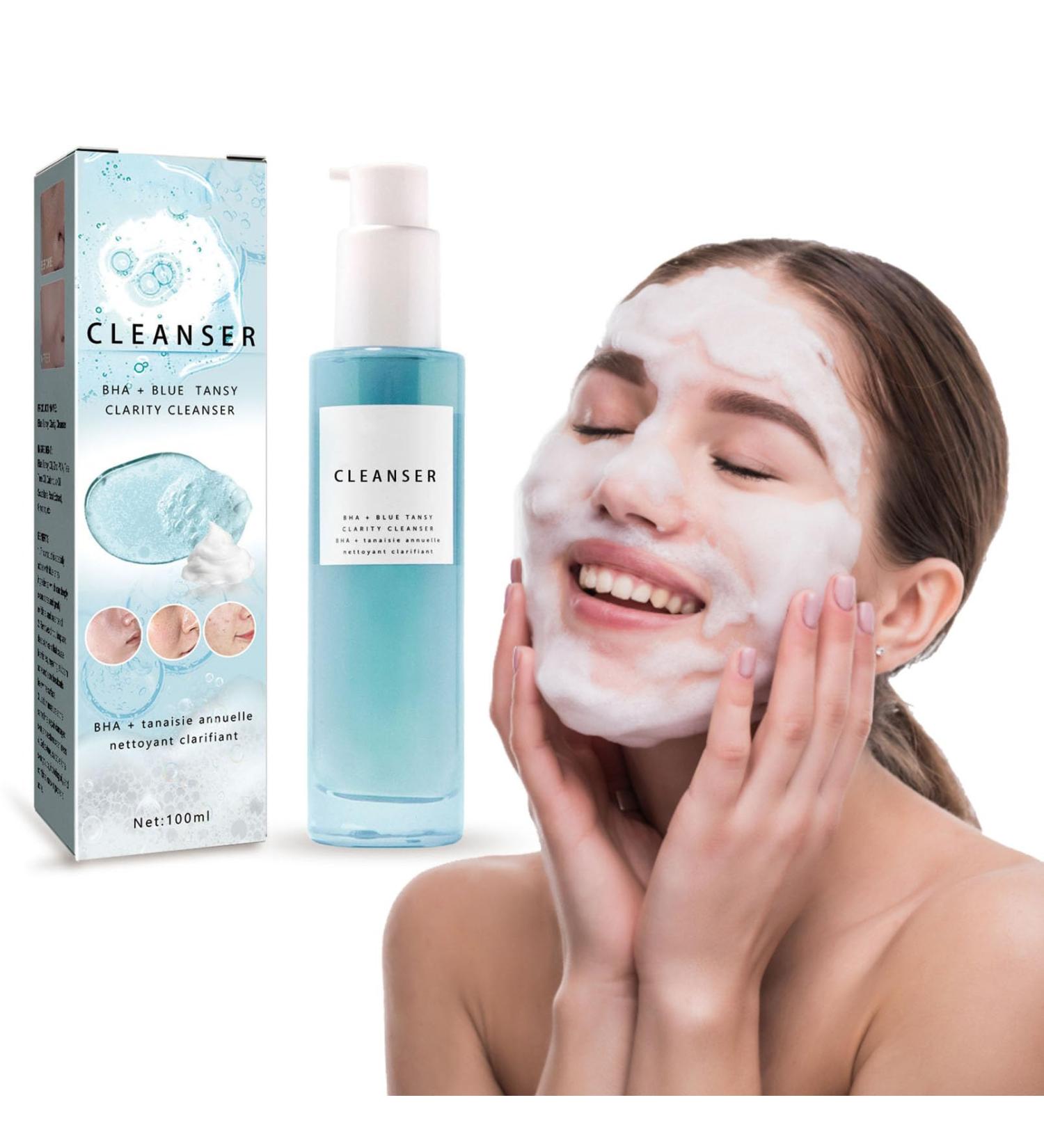 Face Cleaner Blue Aigrette Anti Aging Foaming Face Cleaner Face Cleaner Face Cleanser Pore Cleaner Facial Cleansing Cremic Cleaner Combats Impure Skin & Blackheads - Buy Online on GoSupps.com