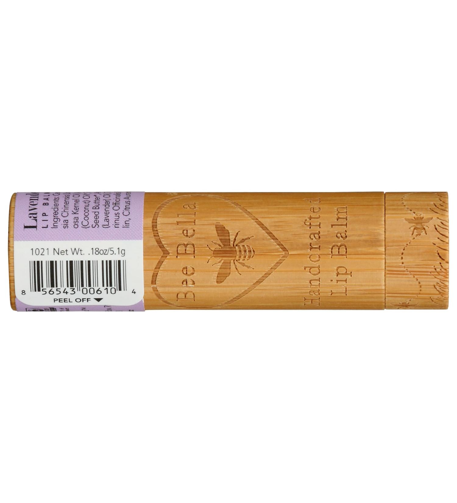 Buy Bee Bella Lavender Vanilla Lip Balm 0.18 OZ - Best Moisturizing Lip Care for Soft Lips | International Shipping Available - Buy Online on GoSupps.com