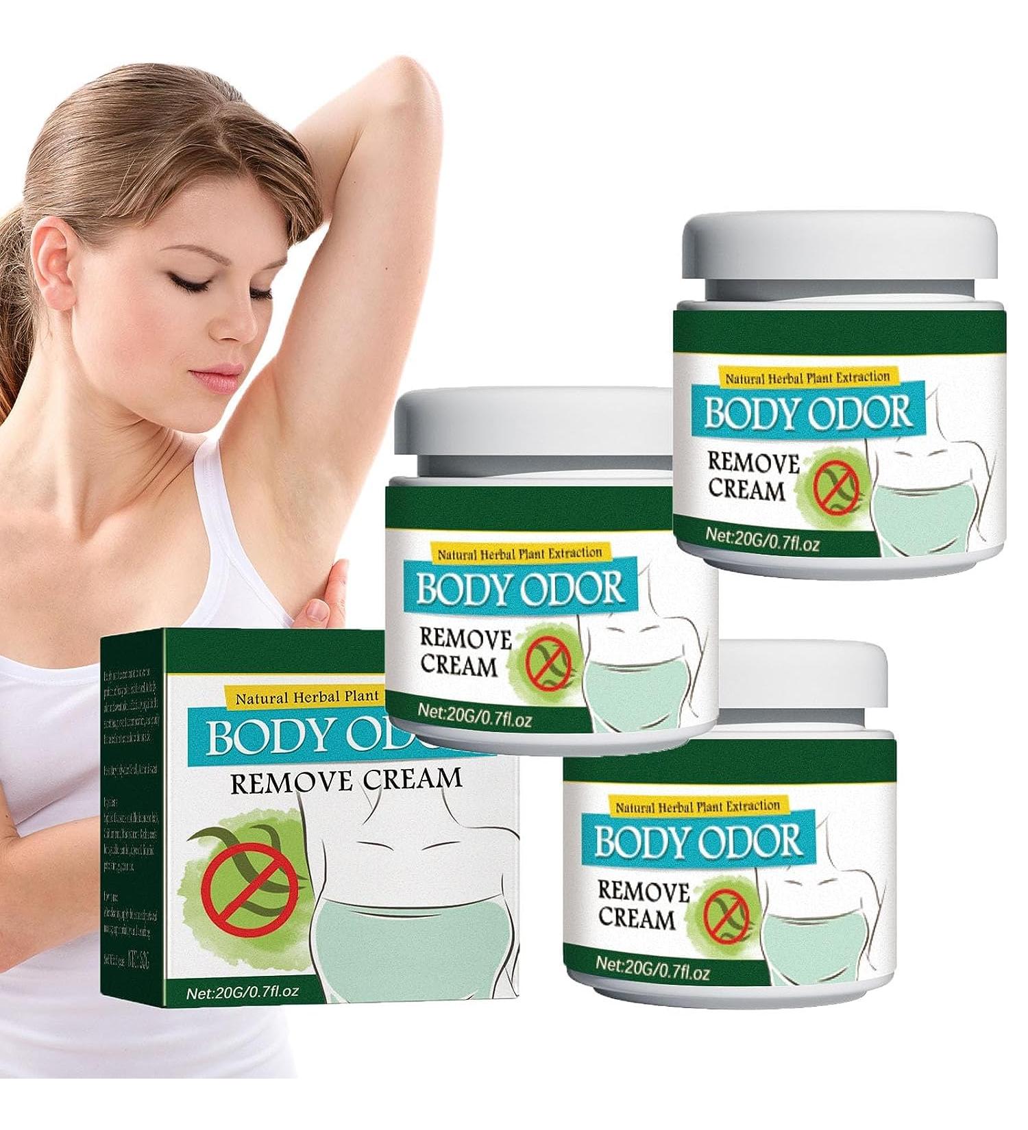 EXQST Odorsmite Underarm Care Deodorant Cream Oveallgo Herbal Refreshing Body Deodorant Cream Men Women Reduce Sweating and Eliminate Odors - Buy Online on GoSupps.com